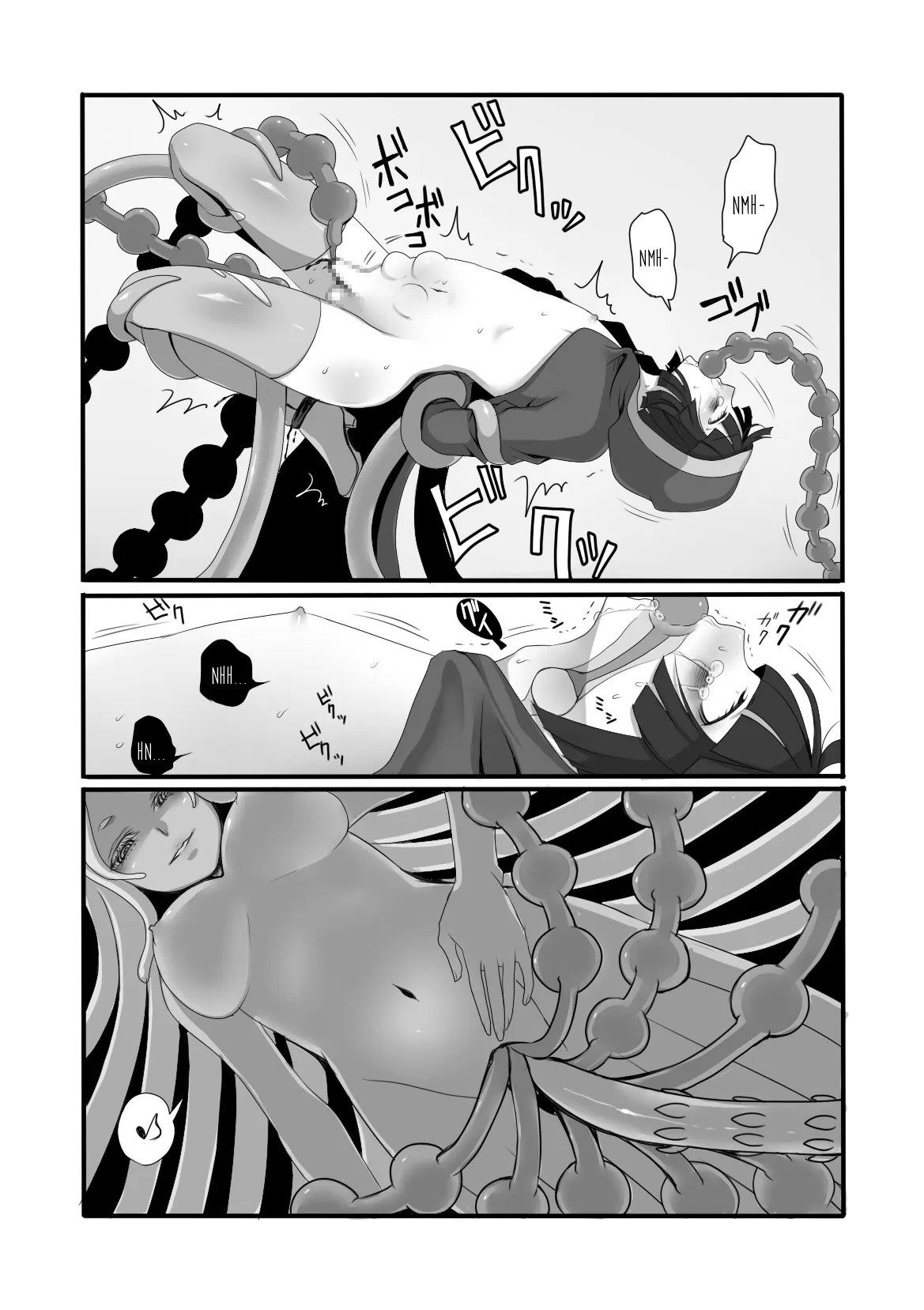 HentaiVN.net - Ảnh 25 - Quái vật, anh hùng và pháp sư [Shokushu to Yuusha to Mahoutsukai; The Tentacles, the Hero, and the Mage] - Oneshot