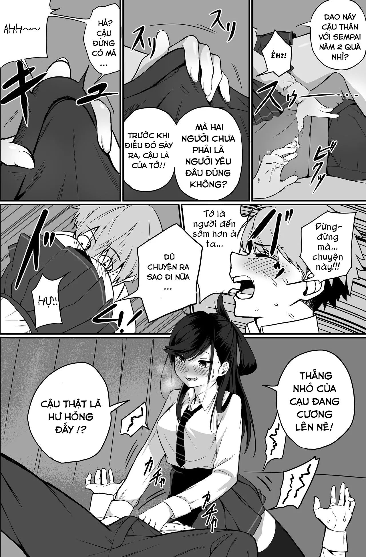 HentaiVN.net - Ảnh 12 - Itabasami na Wakachi Ai [板 挟 み な 分 か ち 愛] - Chap 1