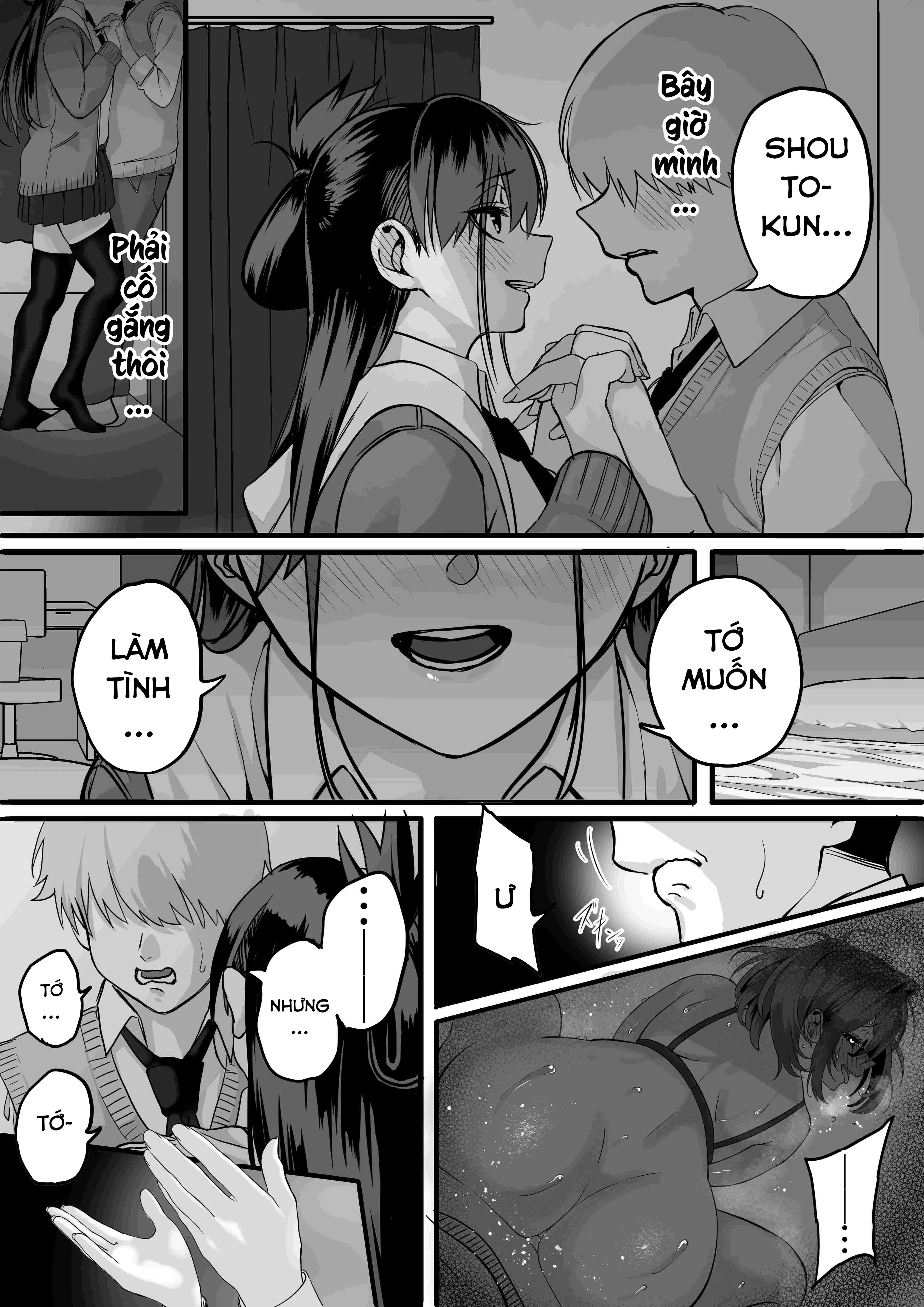 HentaiVN.net - Ảnh 15 - Itabasami na Wakachi Ai [板 挟 み な 分 か ち 愛] - Chap 3.1