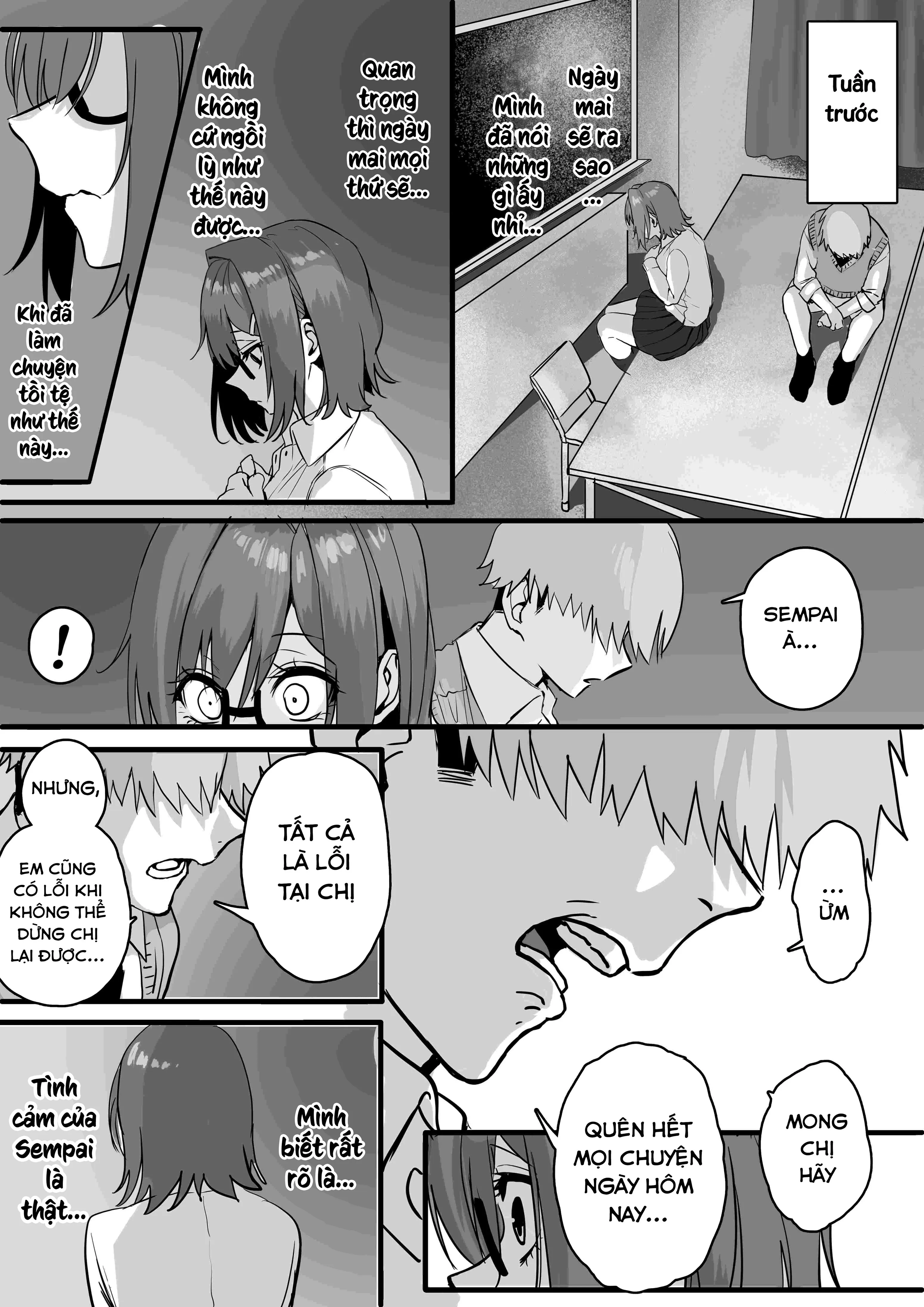 HentaiVN.net - Ảnh 4 - Itabasami na Wakachi Ai [板 挟 み な 分 か ち 愛] - Chap 3.1