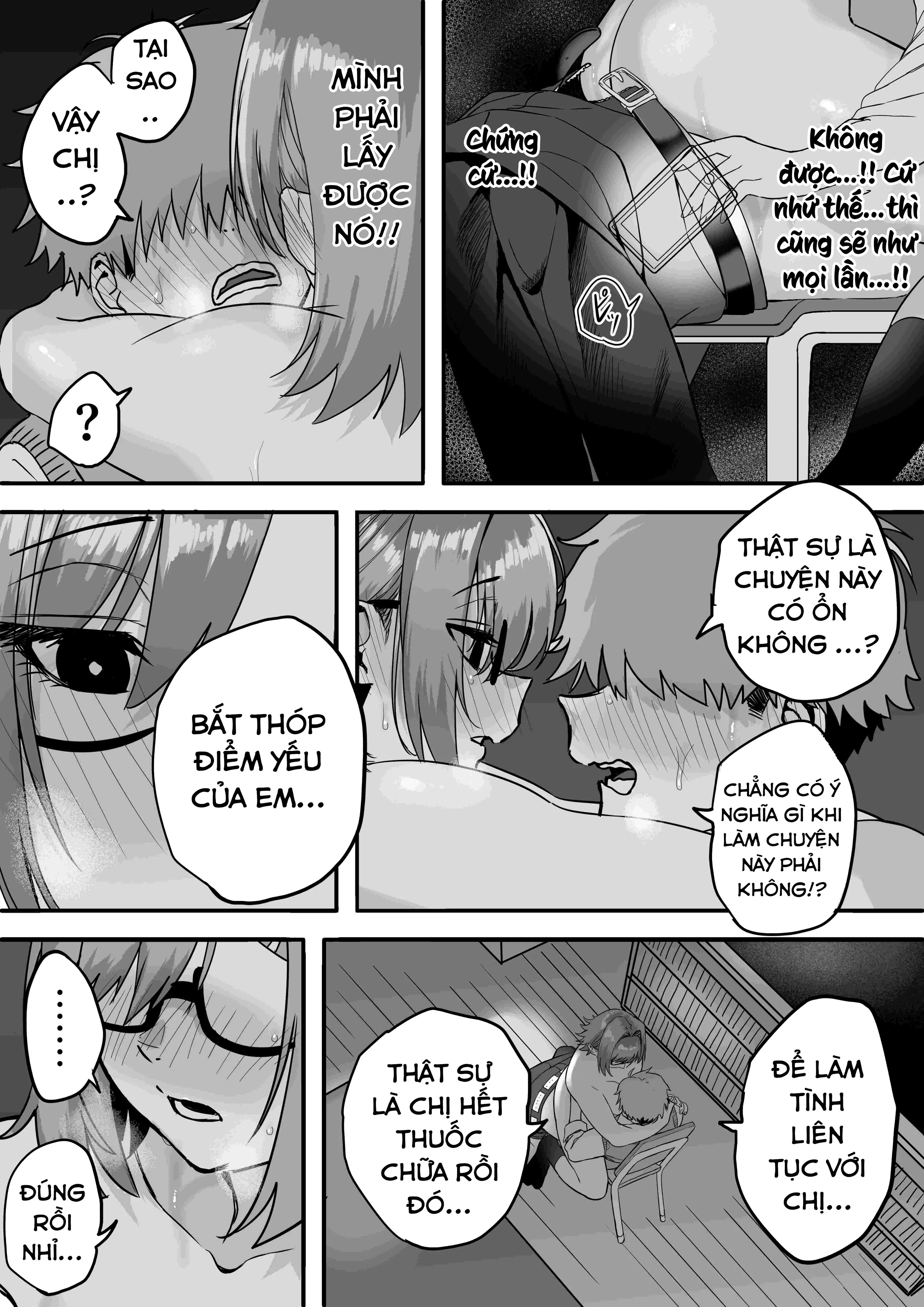 HentaiVN.net - Ảnh 27 - Itabasami na Wakachi Ai [板 挟 み な 分 か ち 愛] - Chap 3.2