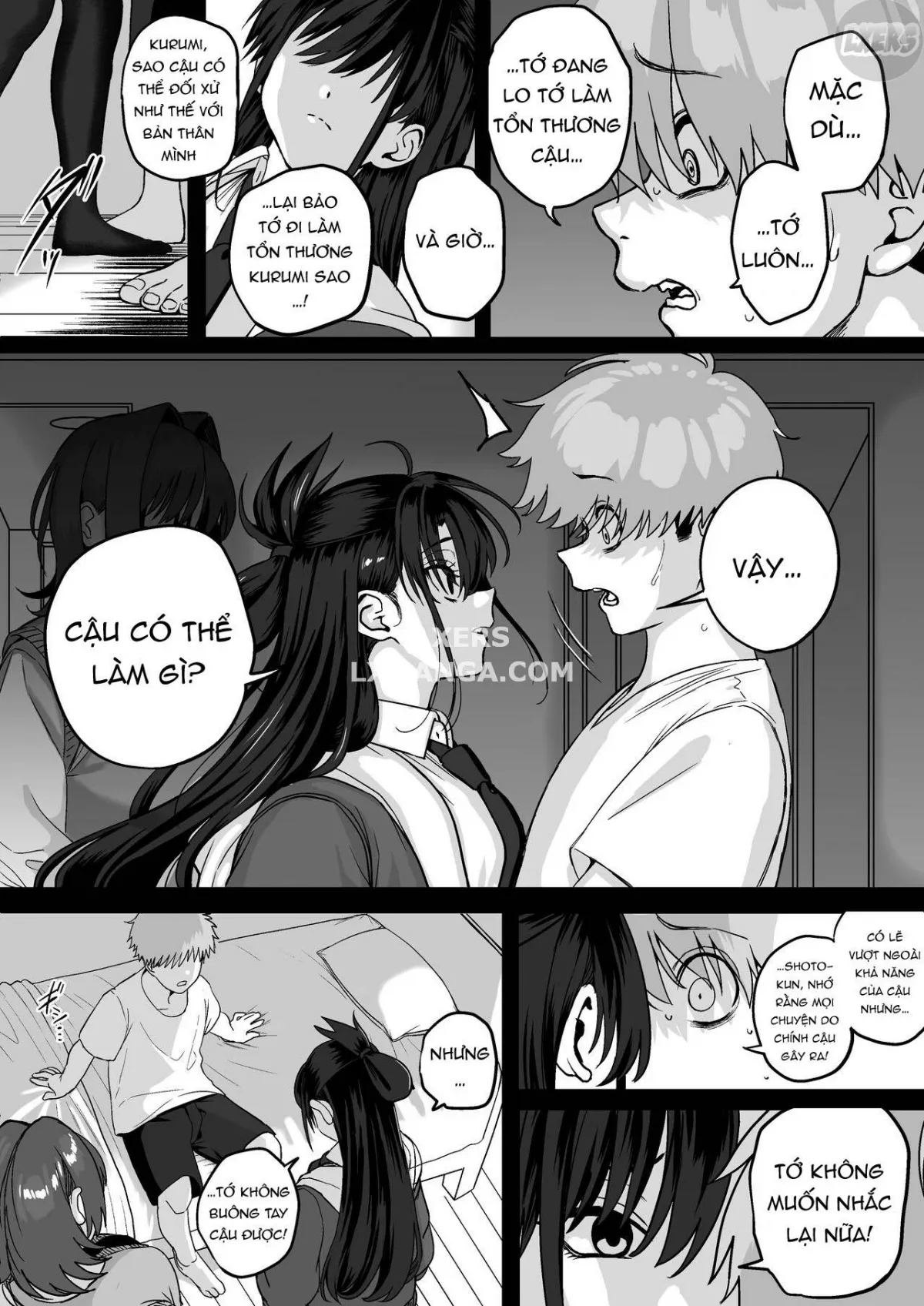 HentaiVN.net - Ảnh 18 - Itabasami na Wakachi Ai [板 挟 み な 分 か ち 愛] - Chap 4