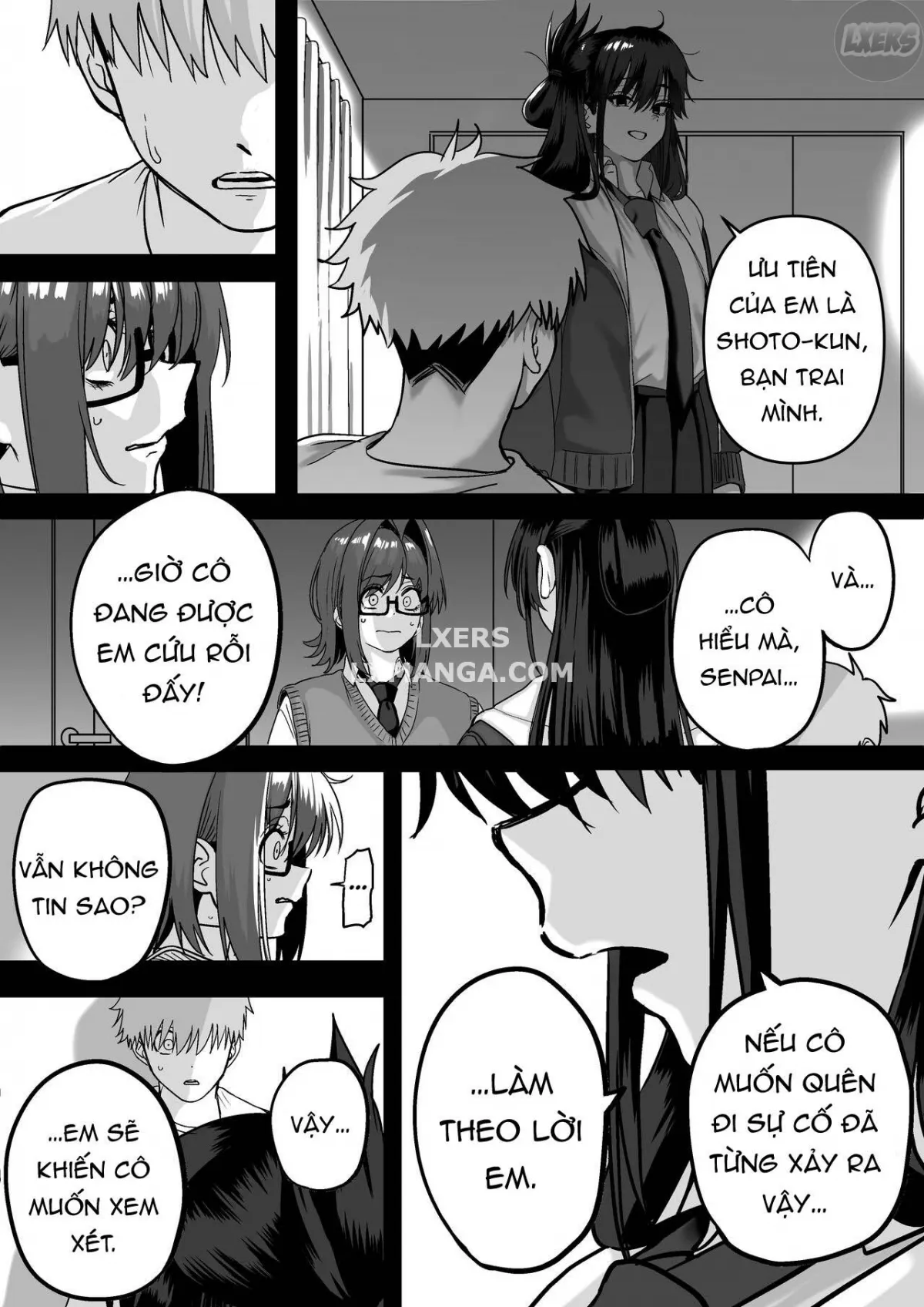 HentaiVN.net - Ảnh 20 - Itabasami na Wakachi Ai [板 挟 み な 分 か ち 愛] - Chap 4