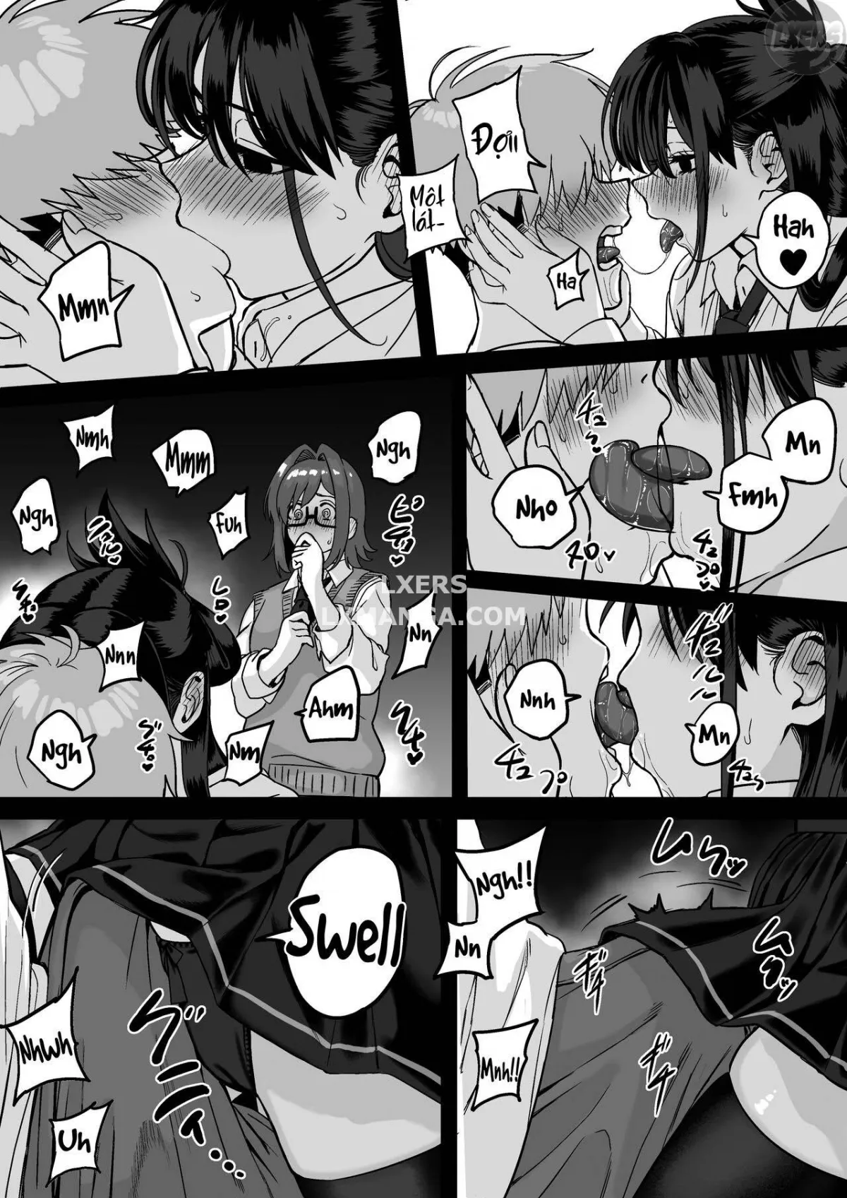 HentaiVN.net - Ảnh 23 - Itabasami na Wakachi Ai [板 挟 み な 分 か ち 愛] - Chap 4