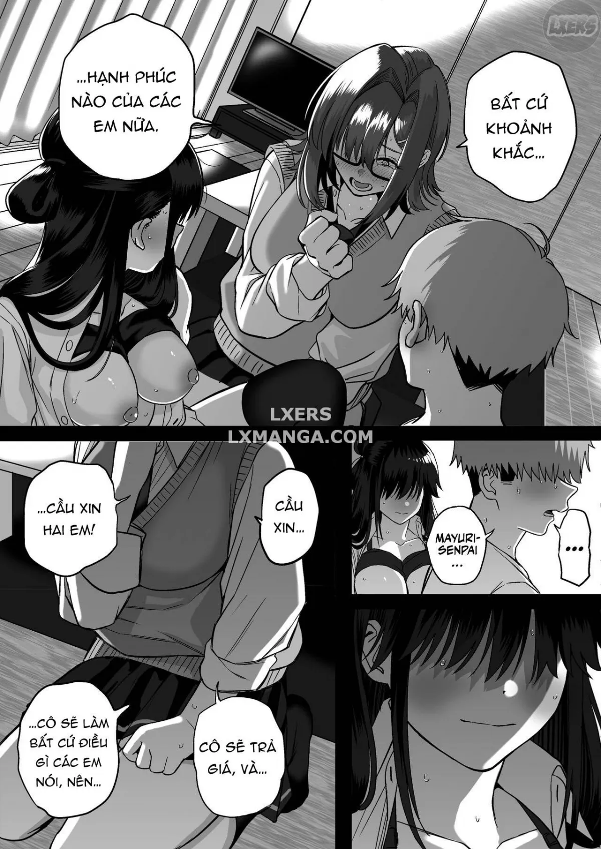HentaiVN.net - Ảnh 43 - Itabasami na Wakachi Ai [板 挟 み な 分 か ち 愛] - Chap 4