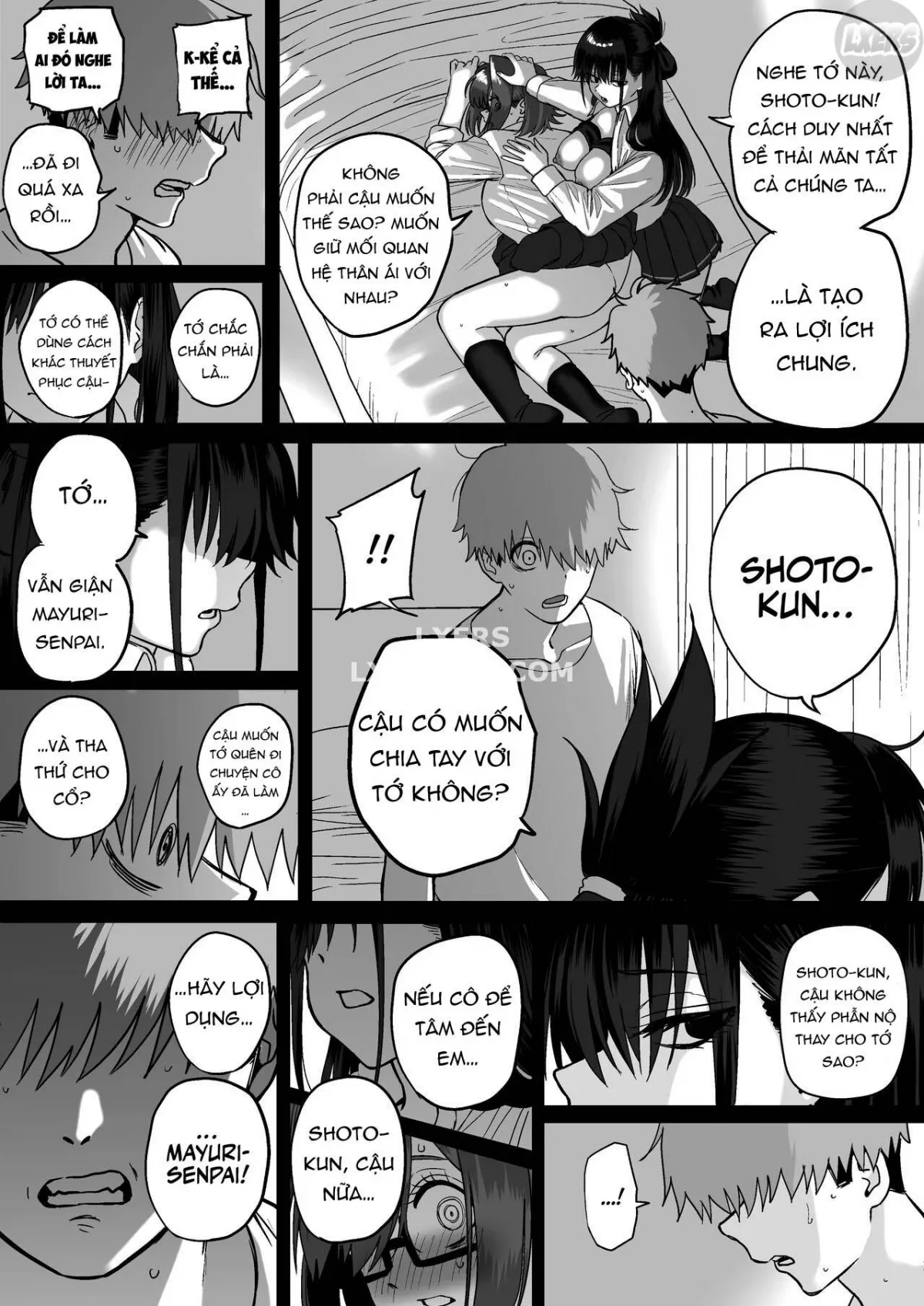HentaiVN.net - Ảnh 48 - Itabasami na Wakachi Ai [板 挟 み な 分 か ち 愛] - Chap 4