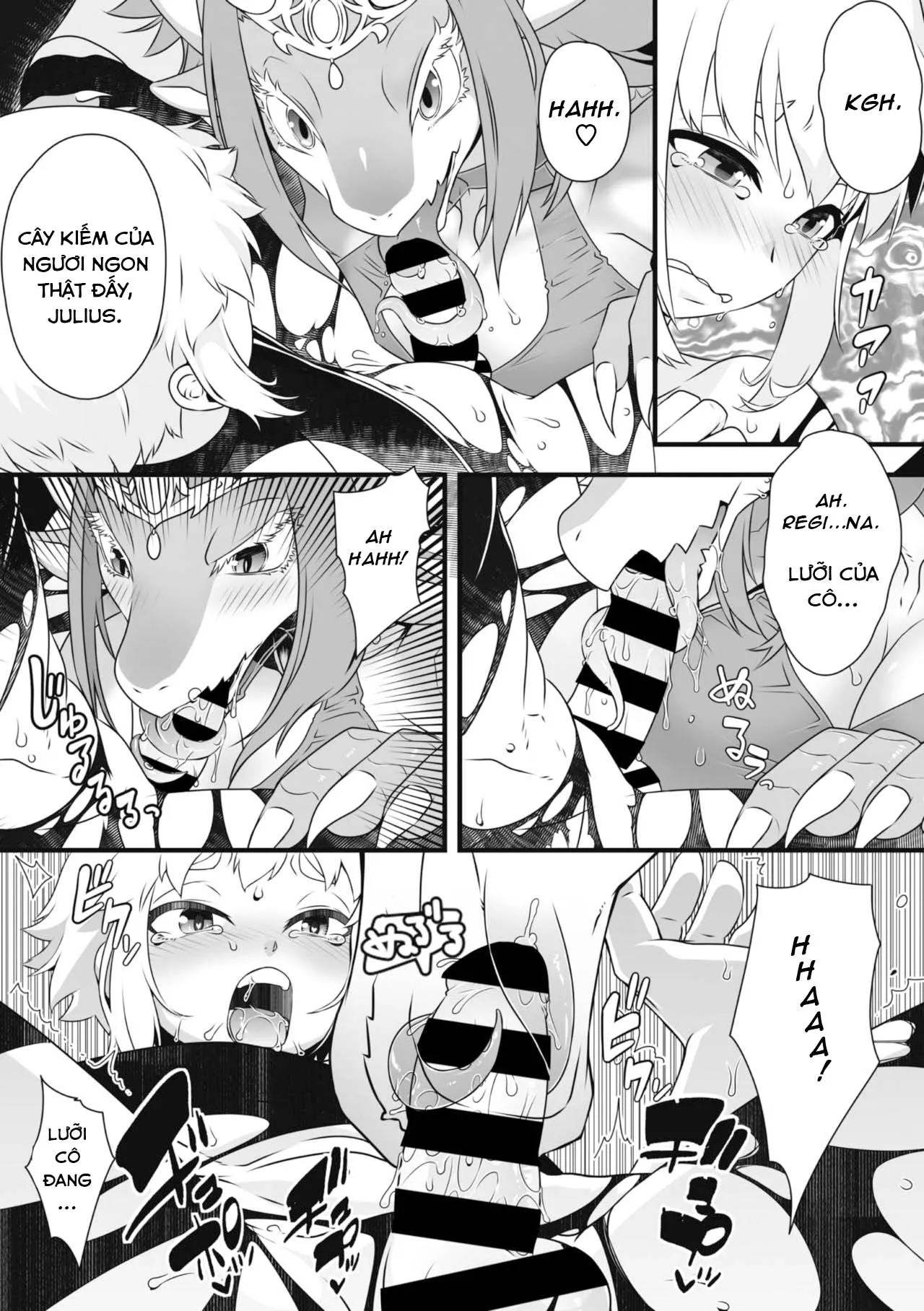 HentaiVN.net - Ảnh 9 - Giết rồng để cưới rồng [I defeated the Dragon King and got a princess] - Oneshot