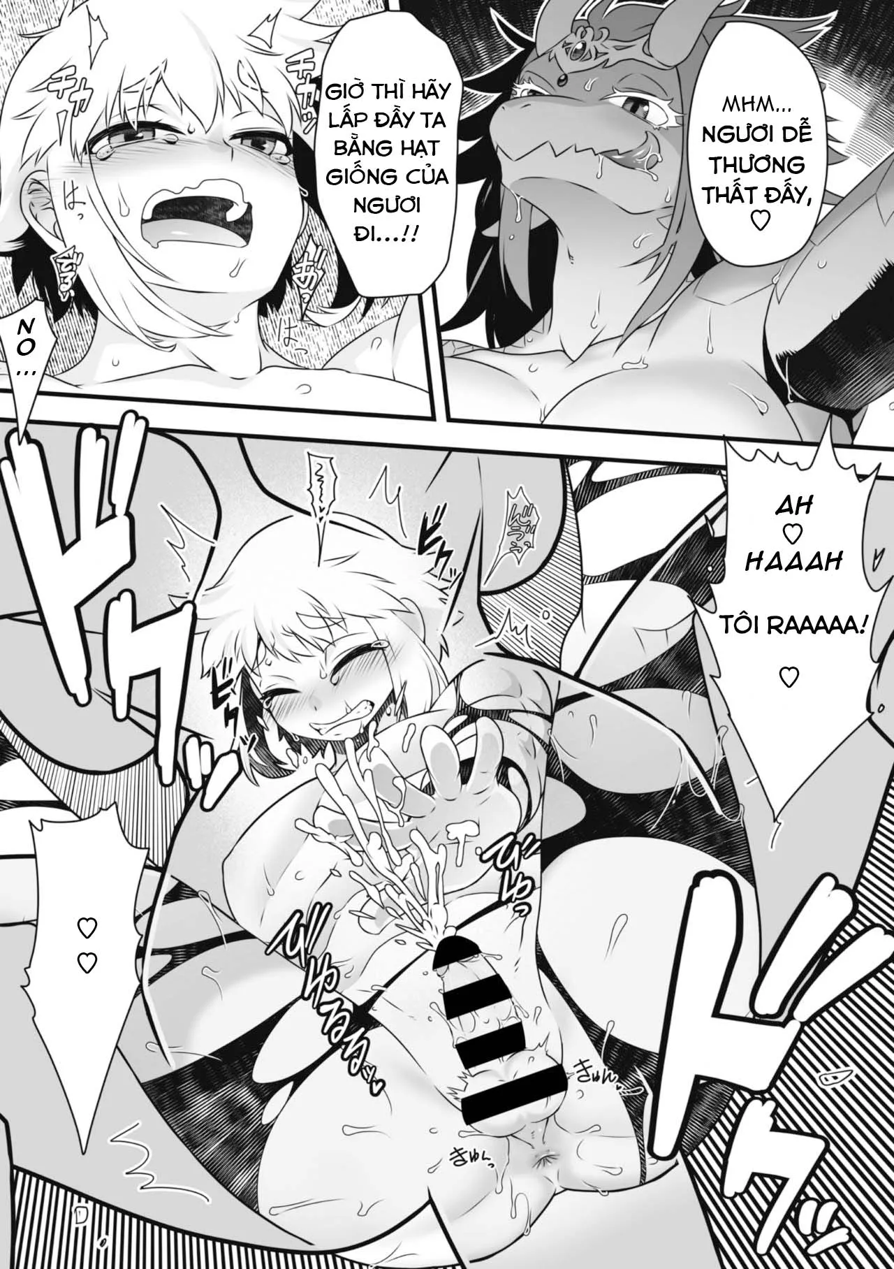 HentaiVN.net - Ảnh 13 - Giết rồng để cưới rồng [I defeated the Dragon King and got a princess] - Oneshot