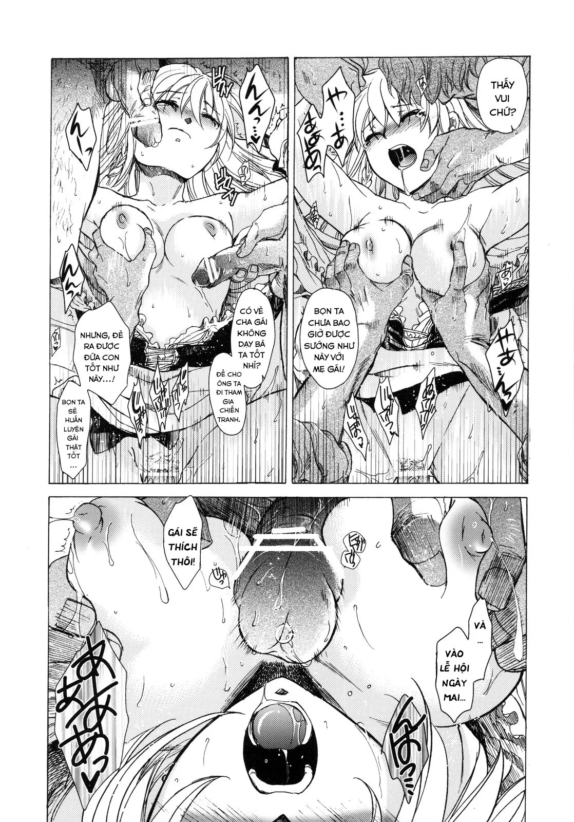 HentaiVN.net - Ảnh 42 - Lễ Thánh Nhân [Saint Foire Festival] - Oneshot