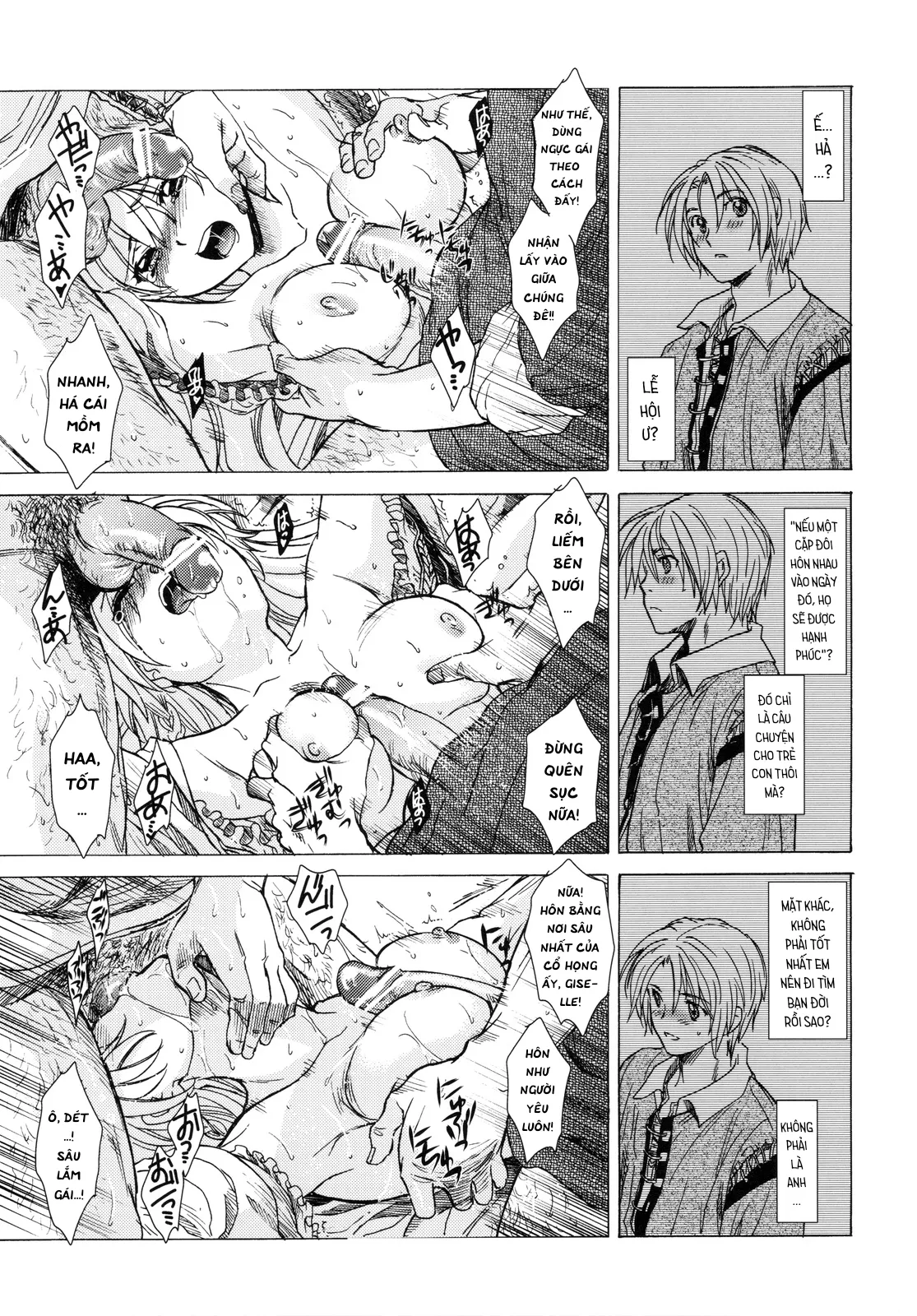 HentaiVN.net - Ảnh 43 - Lễ Thánh Nhân [Saint Foire Festival] - Oneshot