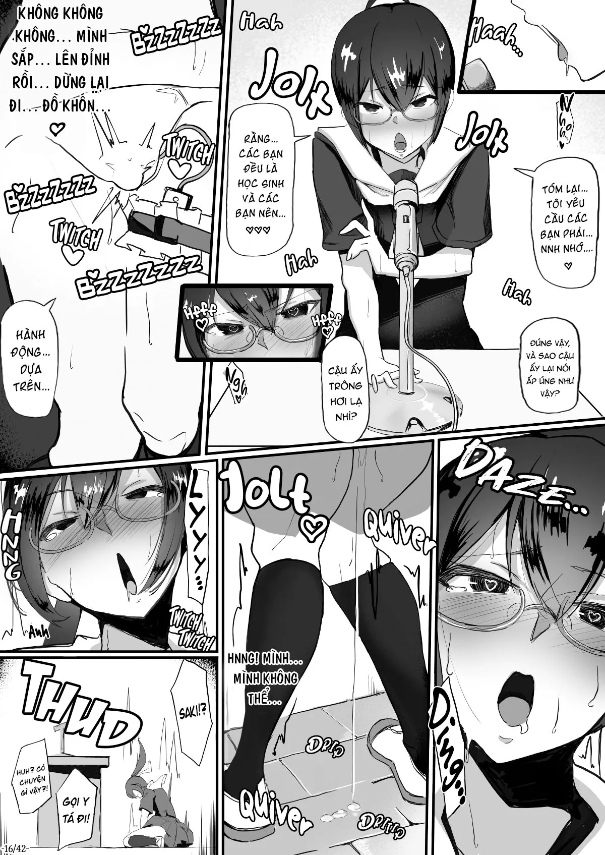 HentaiVN.net - Ảnh 18 - Fuuki Iinchou Wa Kusuri Ni Yowai - Chap 2