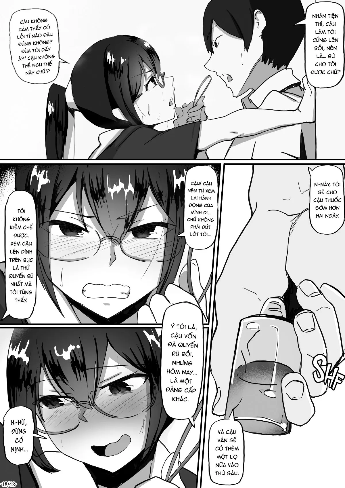 HentaiVN.net - Ảnh 20 - Fuuki Iinchou Wa Kusuri Ni Yowai - Chap 2