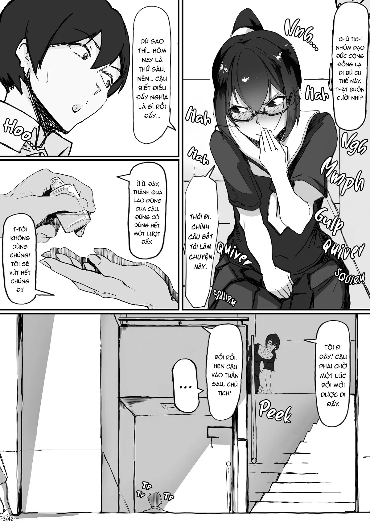 HentaiVN.net - Ảnh 5 - Fuuki Iinchou Wa Kusuri Ni Yowai - Chap 2