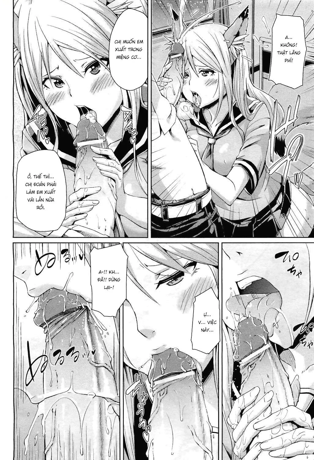 HentaiVN.net - Ảnh 6 - The Fox's Sexual Misconduct [Kitsune no Sei Hikou] - Oneshot