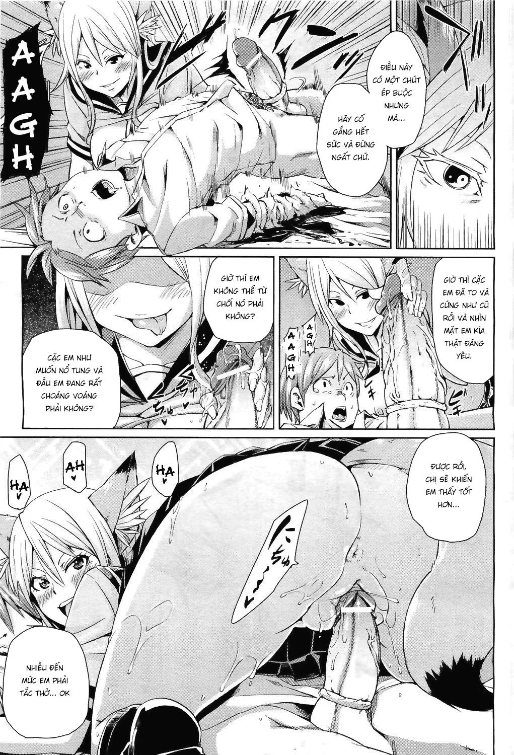 HentaiVN.net - Ảnh 9 - The Fox's Sexual Misconduct [Kitsune no Sei Hikou] - Oneshot