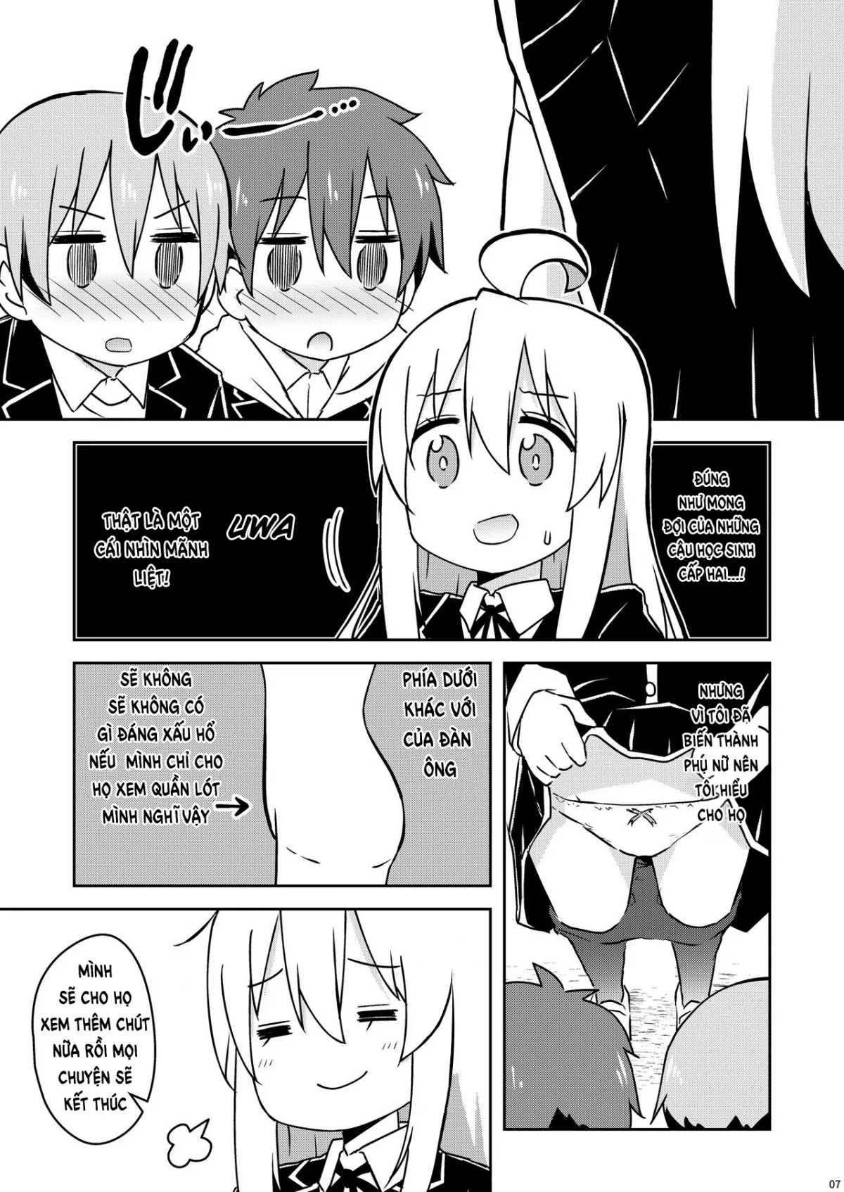 HentaiVN.net - Ảnh 7 - Oyama ga Ii mono Misete Kurerutte [Mahiro sẽ cho tôi xem hàng ngon hơn] - Oneshot