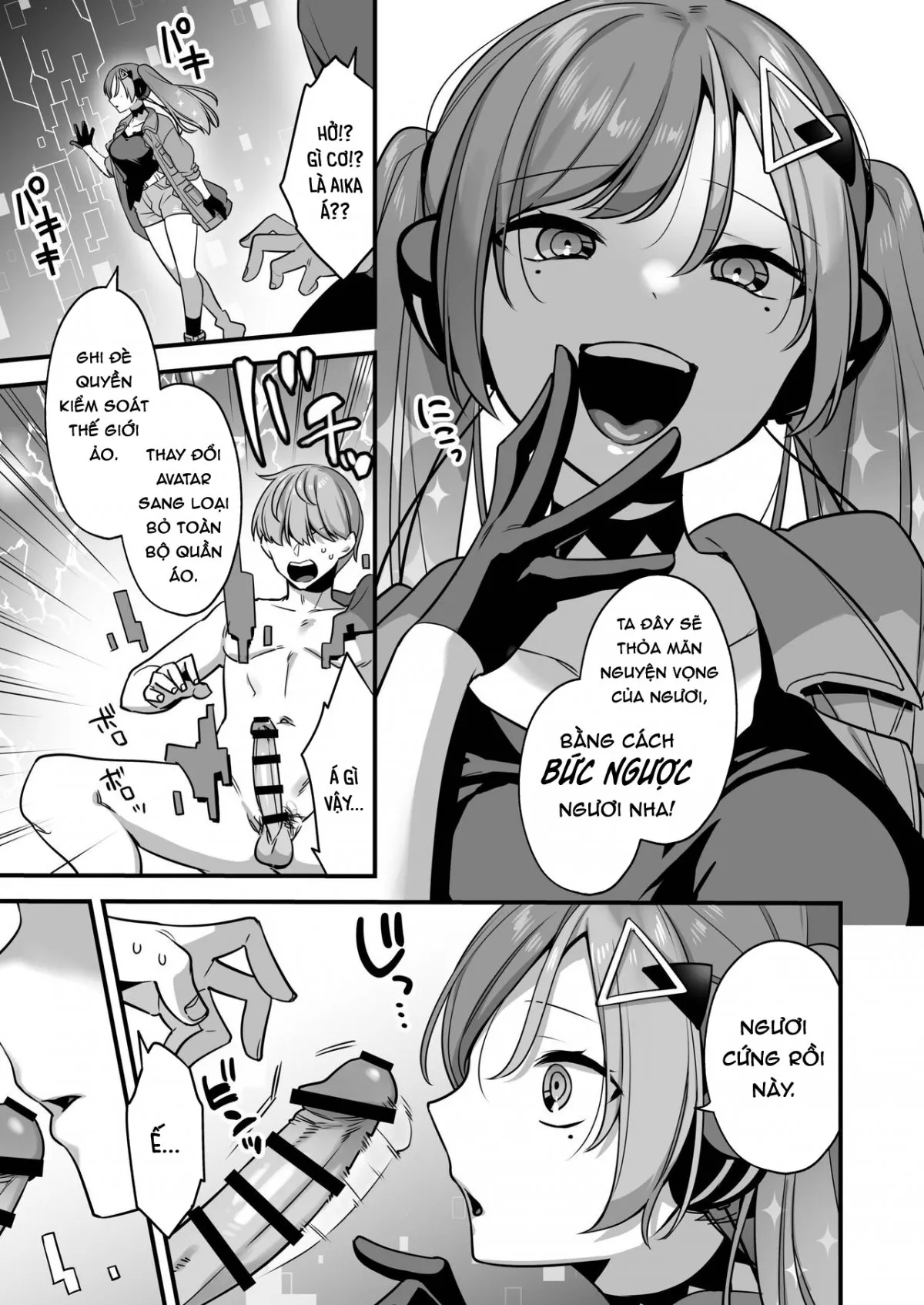 HentaiVN.net - Ảnh 10 - Ero Manga AI no Gyakushuu ~Jinrui Wakarase Gyaku Rape~ - Oneshot
