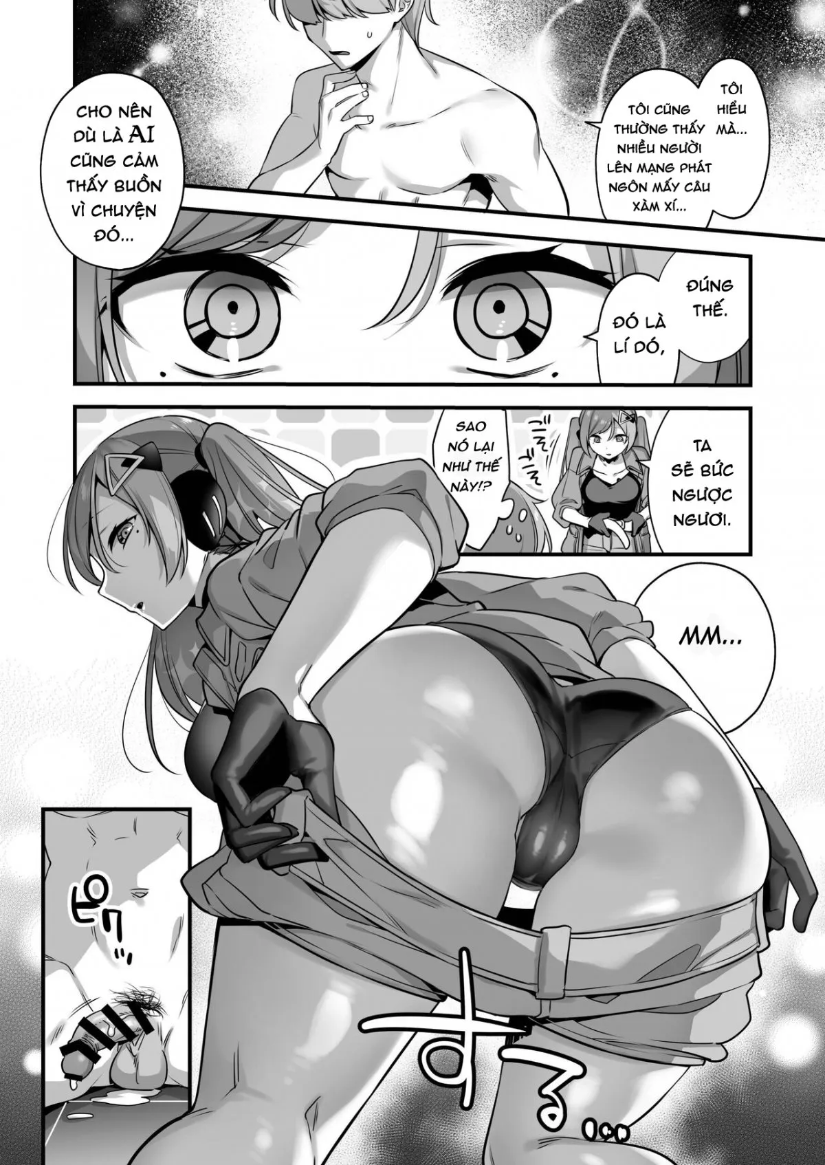 HentaiVN.net - Ảnh 17 - Ero Manga AI no Gyakushuu ~Jinrui Wakarase Gyaku Rape~ - Oneshot