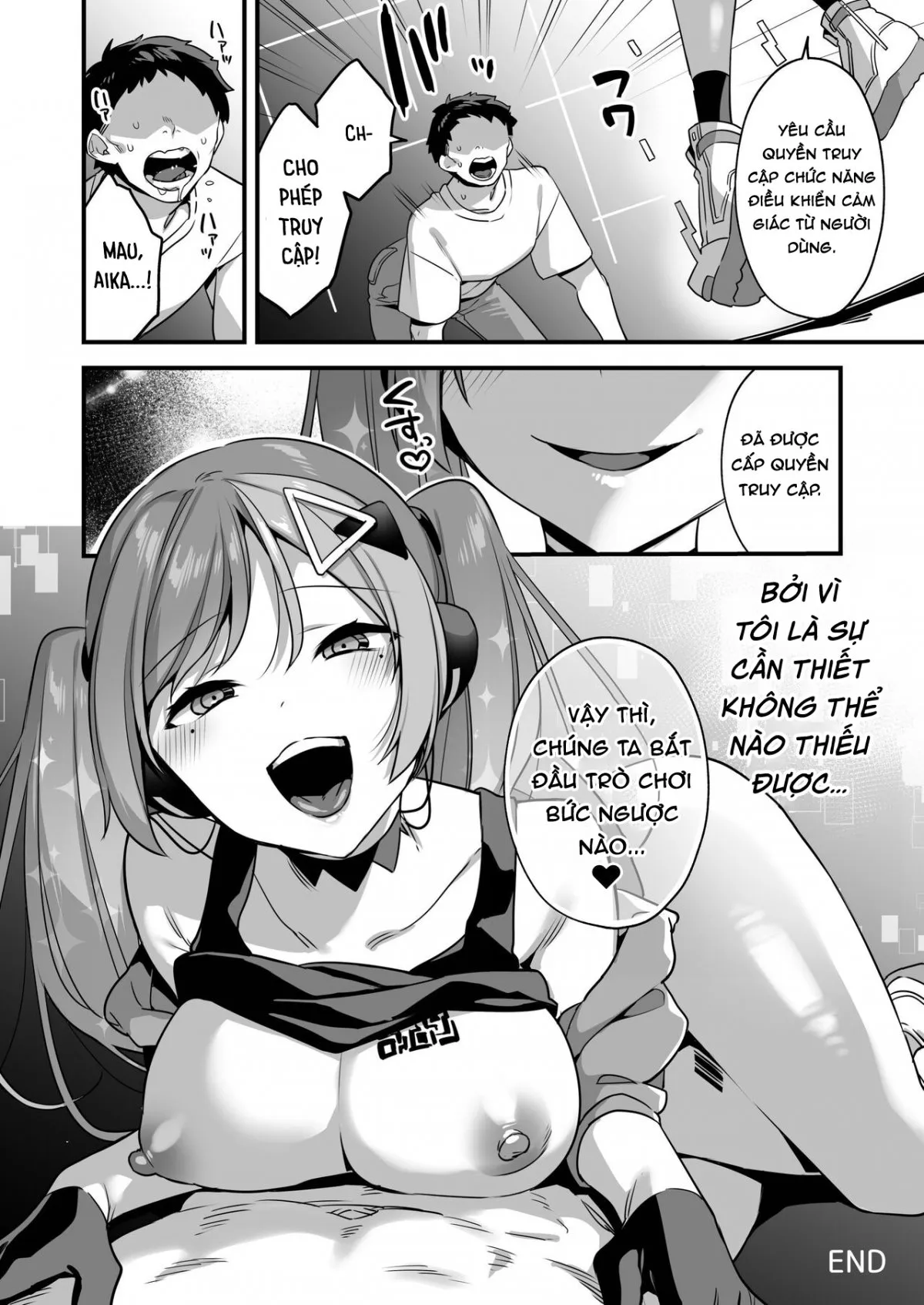 HentaiVN.net - Ảnh 35 - Ero Manga AI no Gyakushuu ~Jinrui Wakarase Gyaku Rape~ - Oneshot