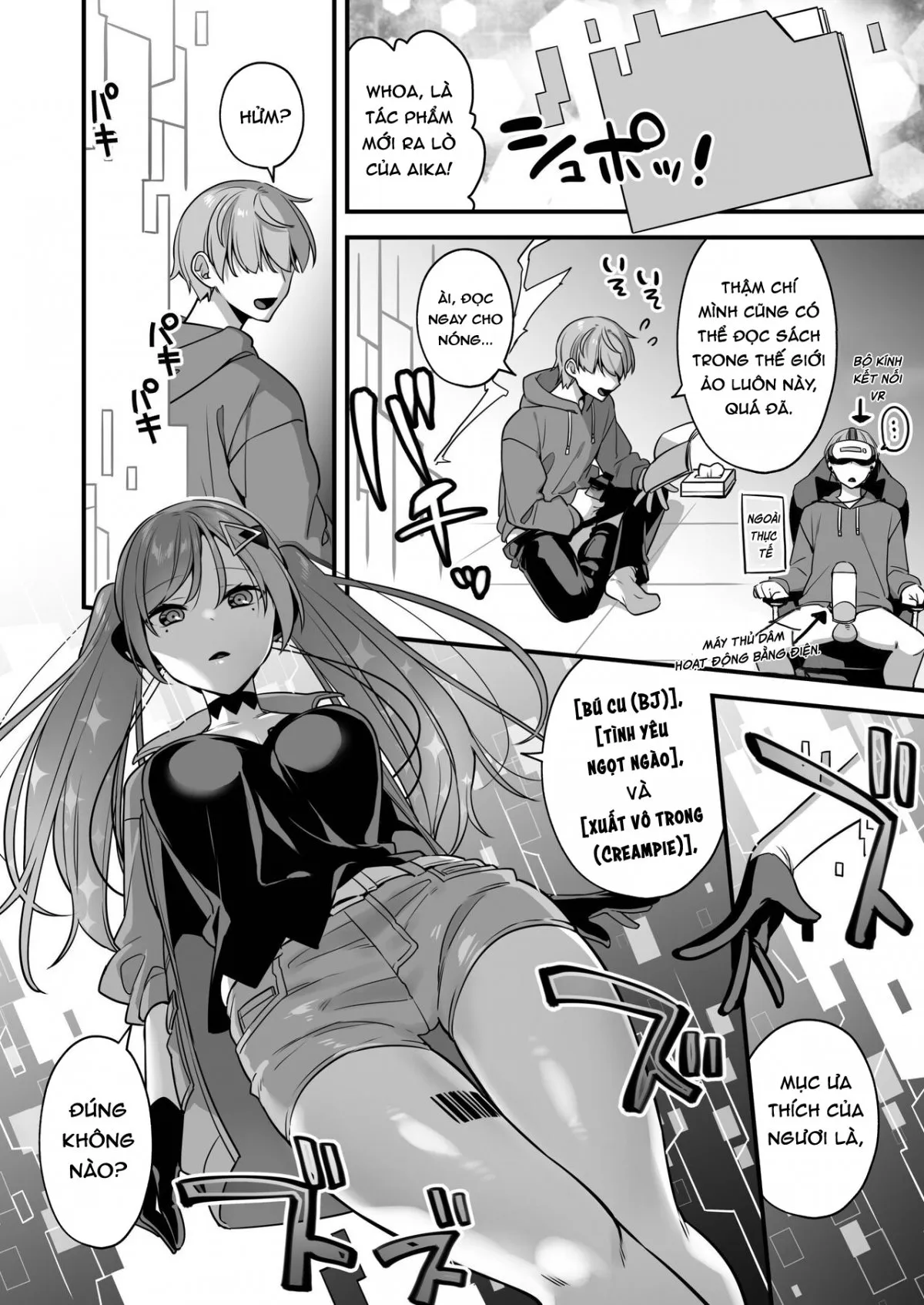 HentaiVN.net - Ảnh 9 - Ero Manga AI no Gyakushuu ~Jinrui Wakarase Gyaku Rape~ - Oneshot