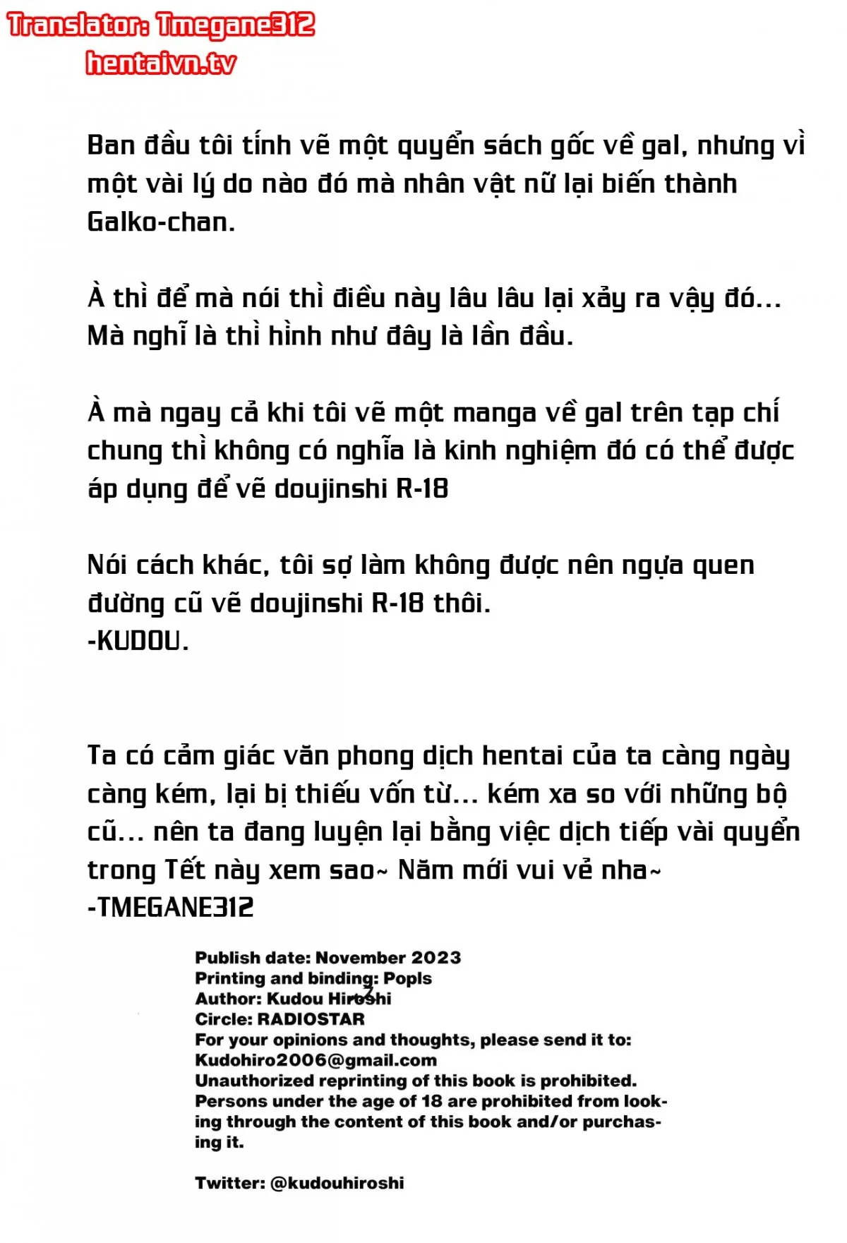 HentaiVN.net - Ảnh 22 - Gal's Works - Oneshot
