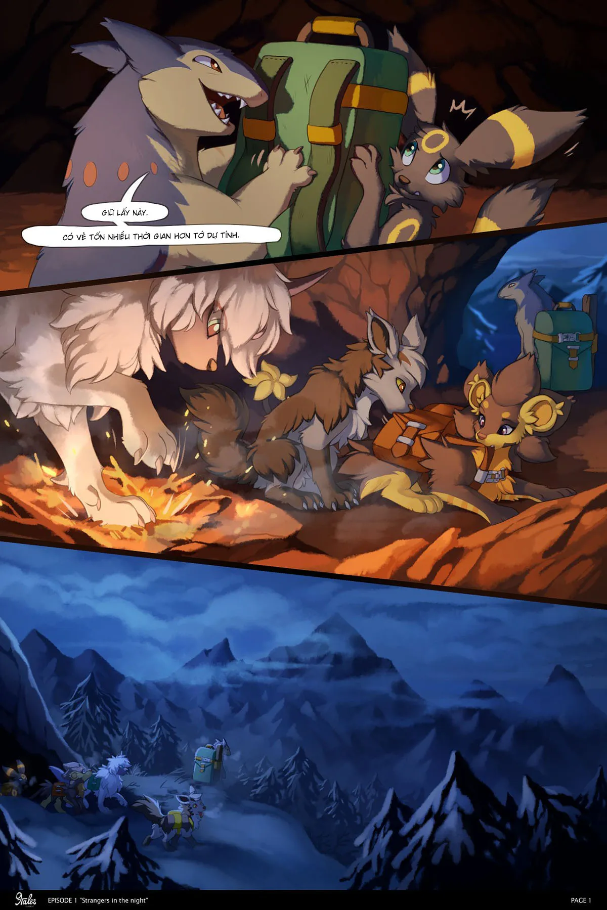 HentaiVN.net - Ảnh 10 - 9Tales - Chap 2 - Chương 1: Kẻ lạ trong màn đêm