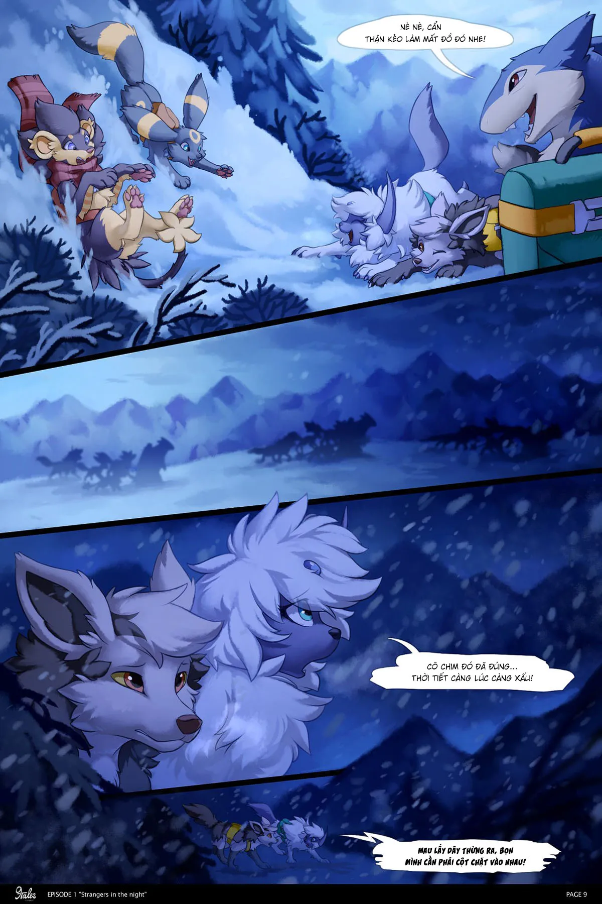 HentaiVN.net - Ảnh 12 - 9Tales - Chap 2 - Chương 1: Kẻ lạ trong màn đêm