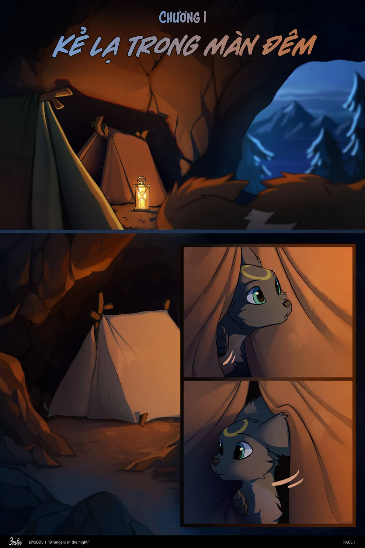 HentaiVN.net - Ảnh 3 - 9Tales - Chap 2 - Chương 1: Kẻ lạ trong màn đêm