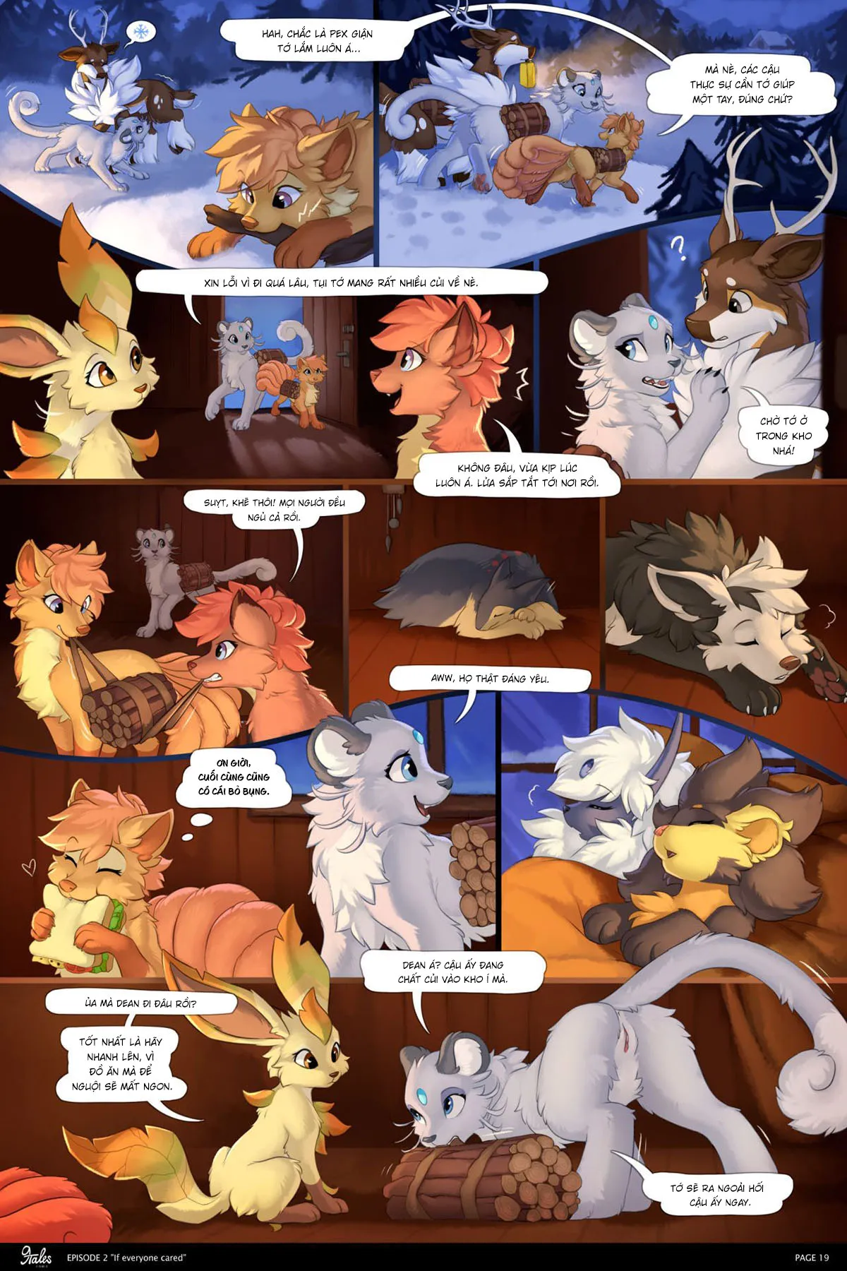 HentaiVN.net - Ảnh 22 - 9Tales - Chap 3 - Chương 2: Nếu mọi người quan tâm