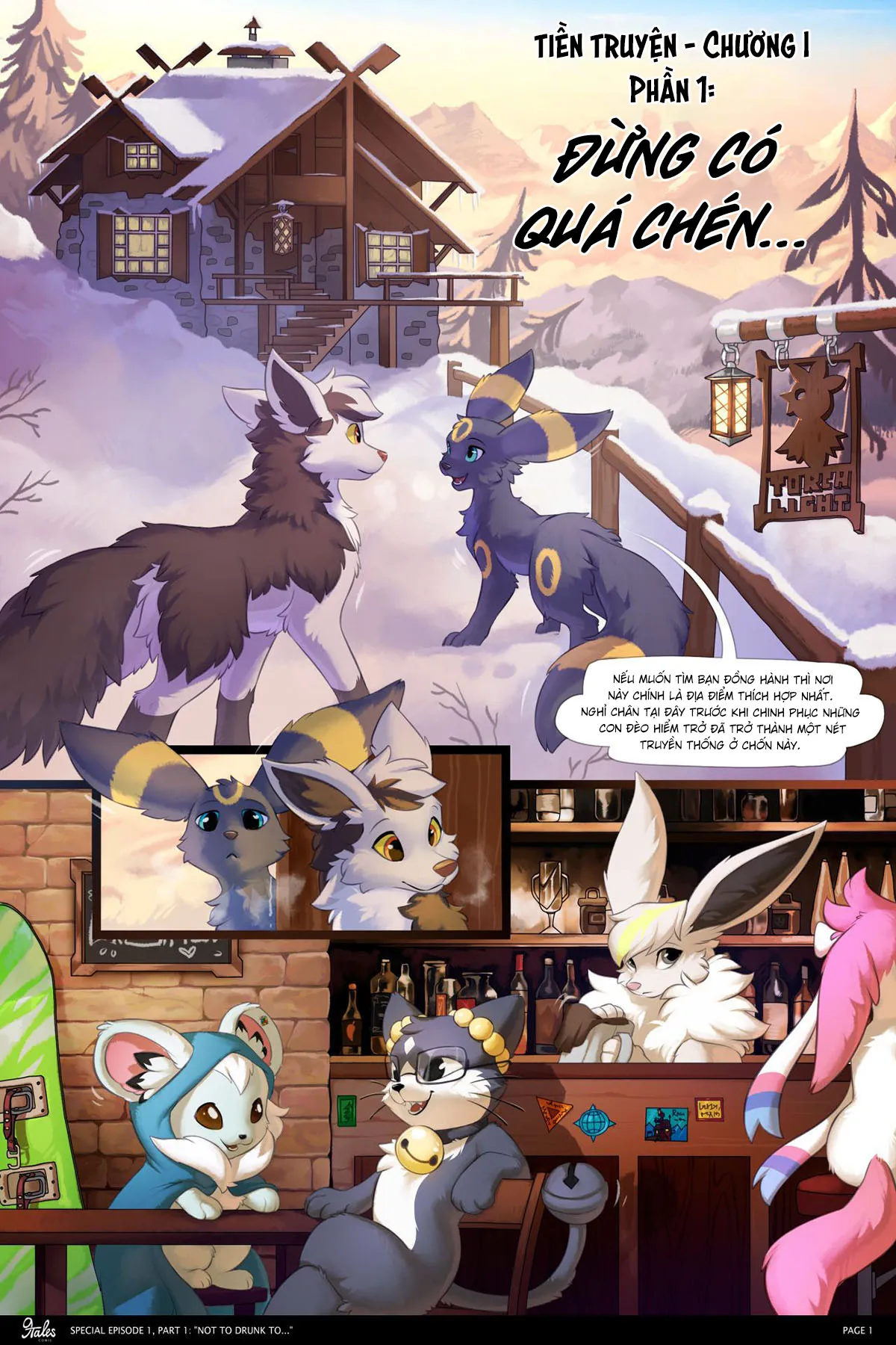 HentaiVN.net - Ảnh 3 - 9Tales - Chap 4 - (TT) Chương 1 P1: Đừng có quá chén...
