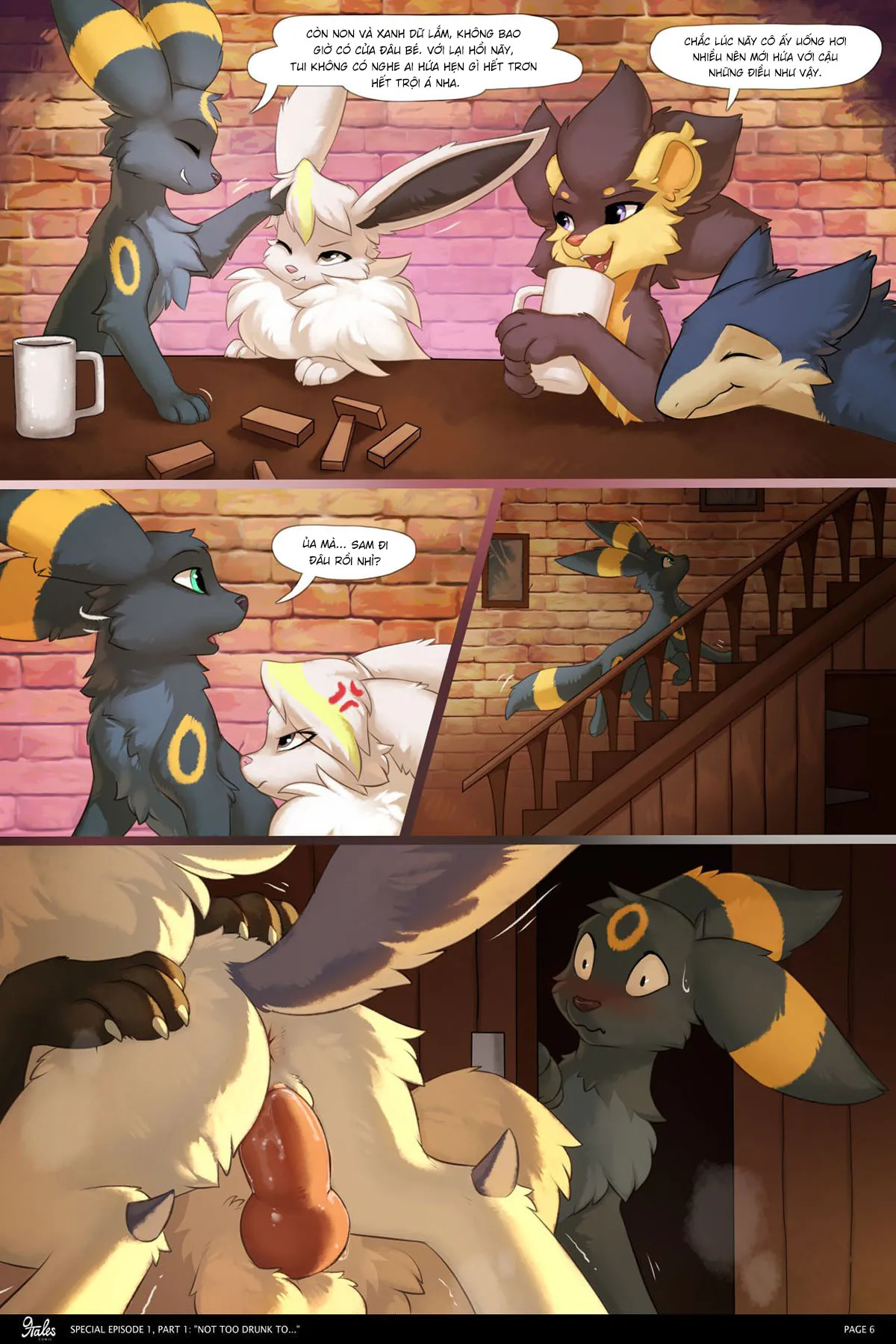 HentaiVN.net - Ảnh 8 - 9Tales - Chap 4 - (TT) Chương 1 P1: Đừng có quá chén...