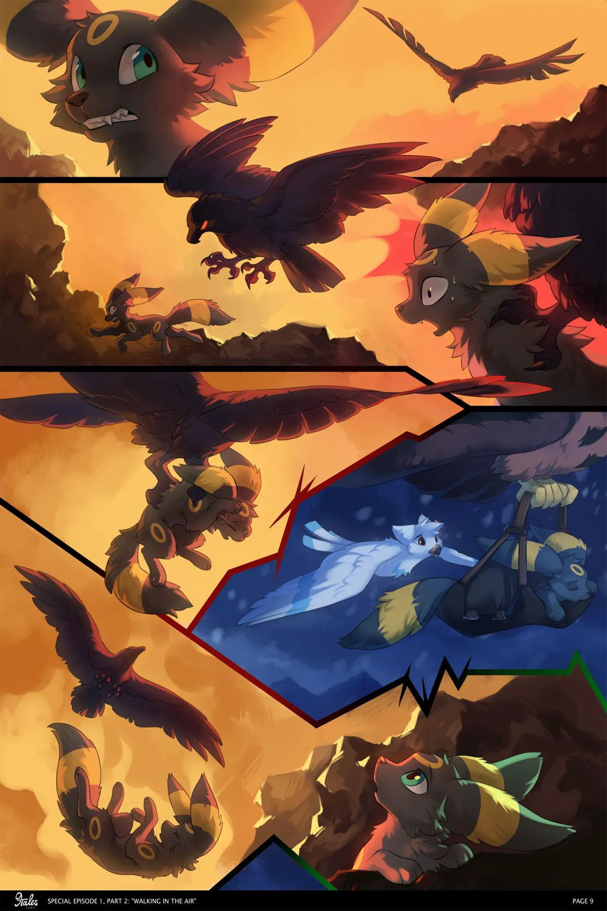 HentaiVN.net - Ảnh 12 - 9Tales - Chap 5 - (TT) Chương 1 P2: Dạo bước trên không