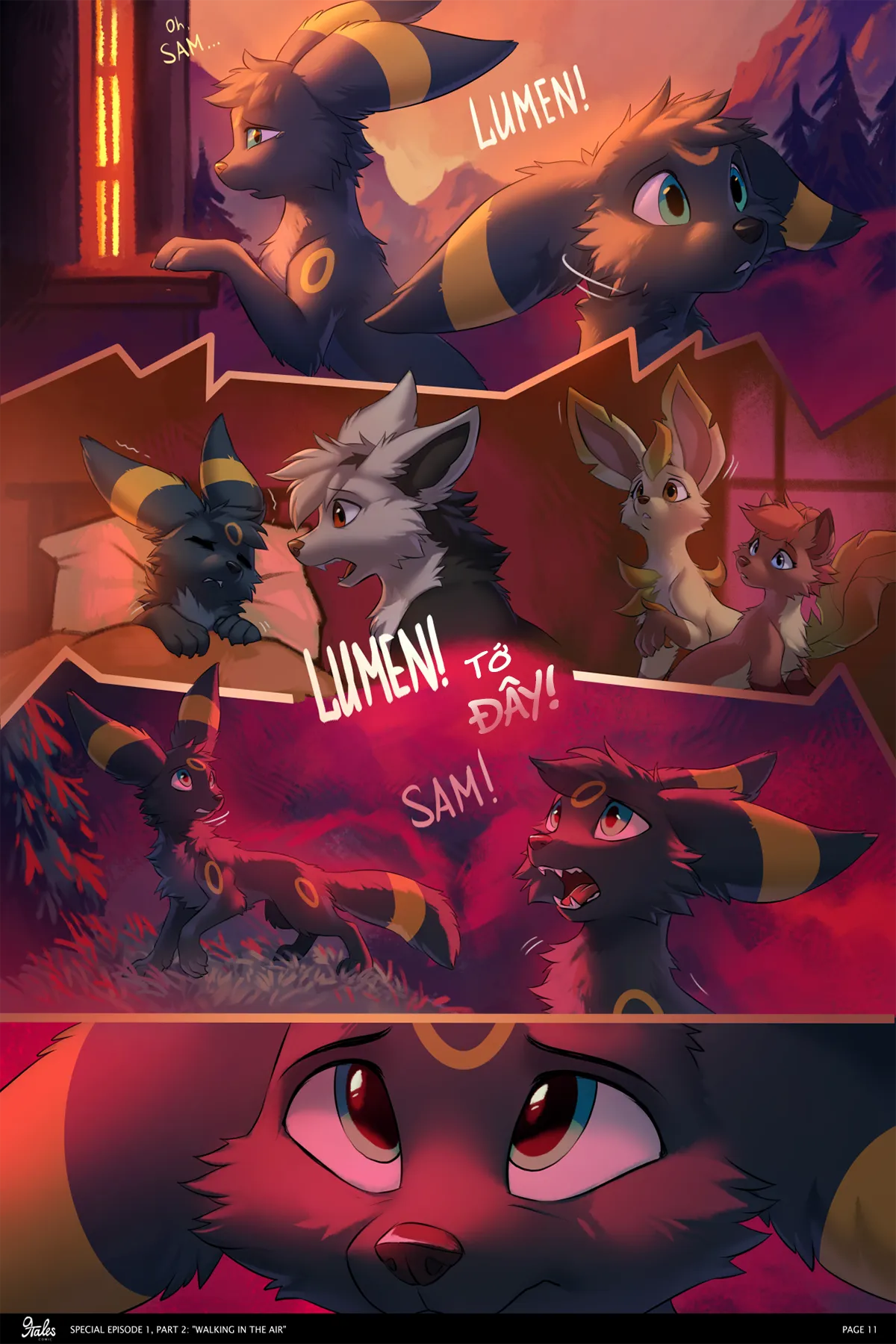 HentaiVN.net - Ảnh 14 - 9Tales - Chap 5 - (TT) Chương 1 P2: Dạo bước trên không