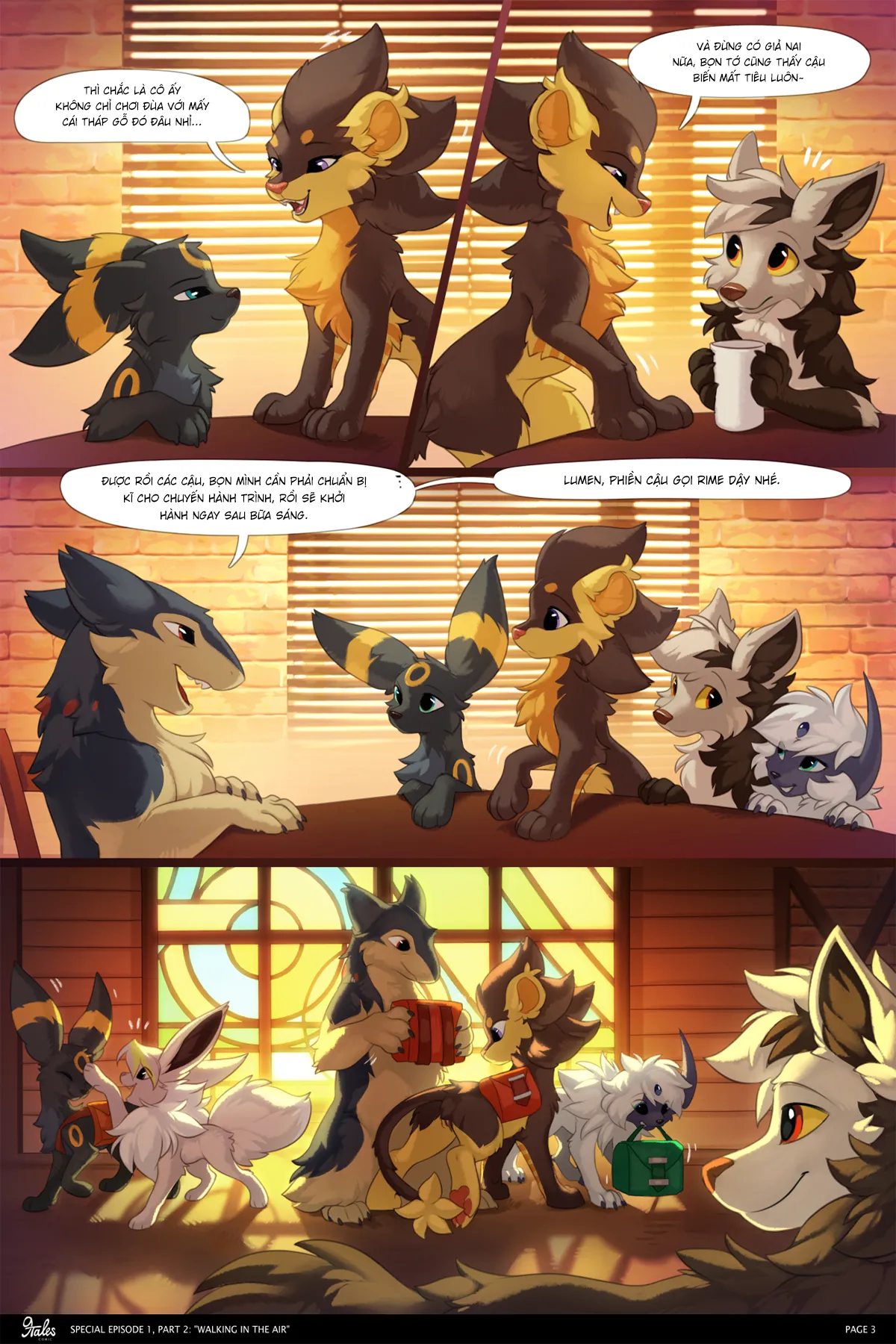HentaiVN.net - Ảnh 5 - 9Tales - Chap 5 - (TT) Chương 1 P2: Dạo bước trên không