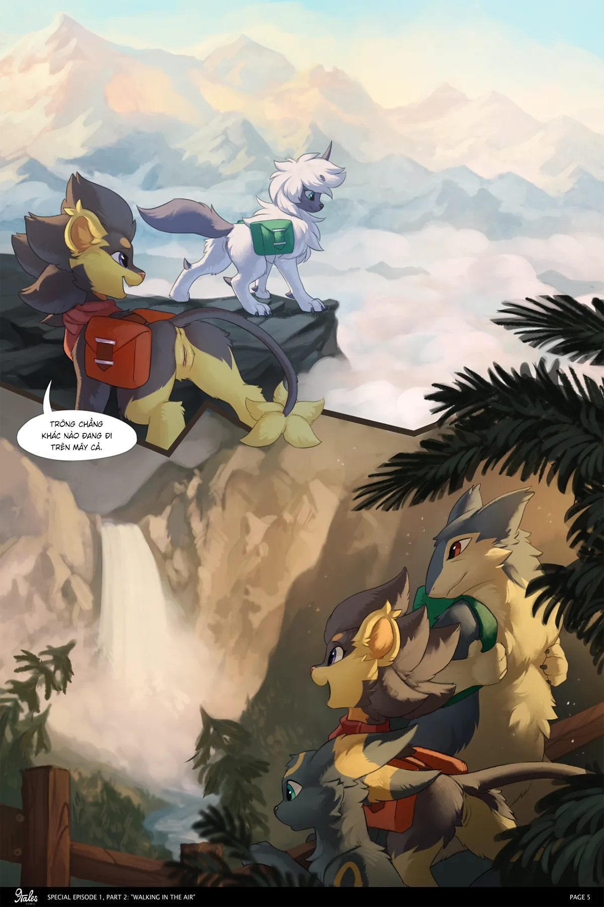 HentaiVN.net - Ảnh 7 - 9Tales - Chap 5 - (TT) Chương 1 P2: Dạo bước trên không