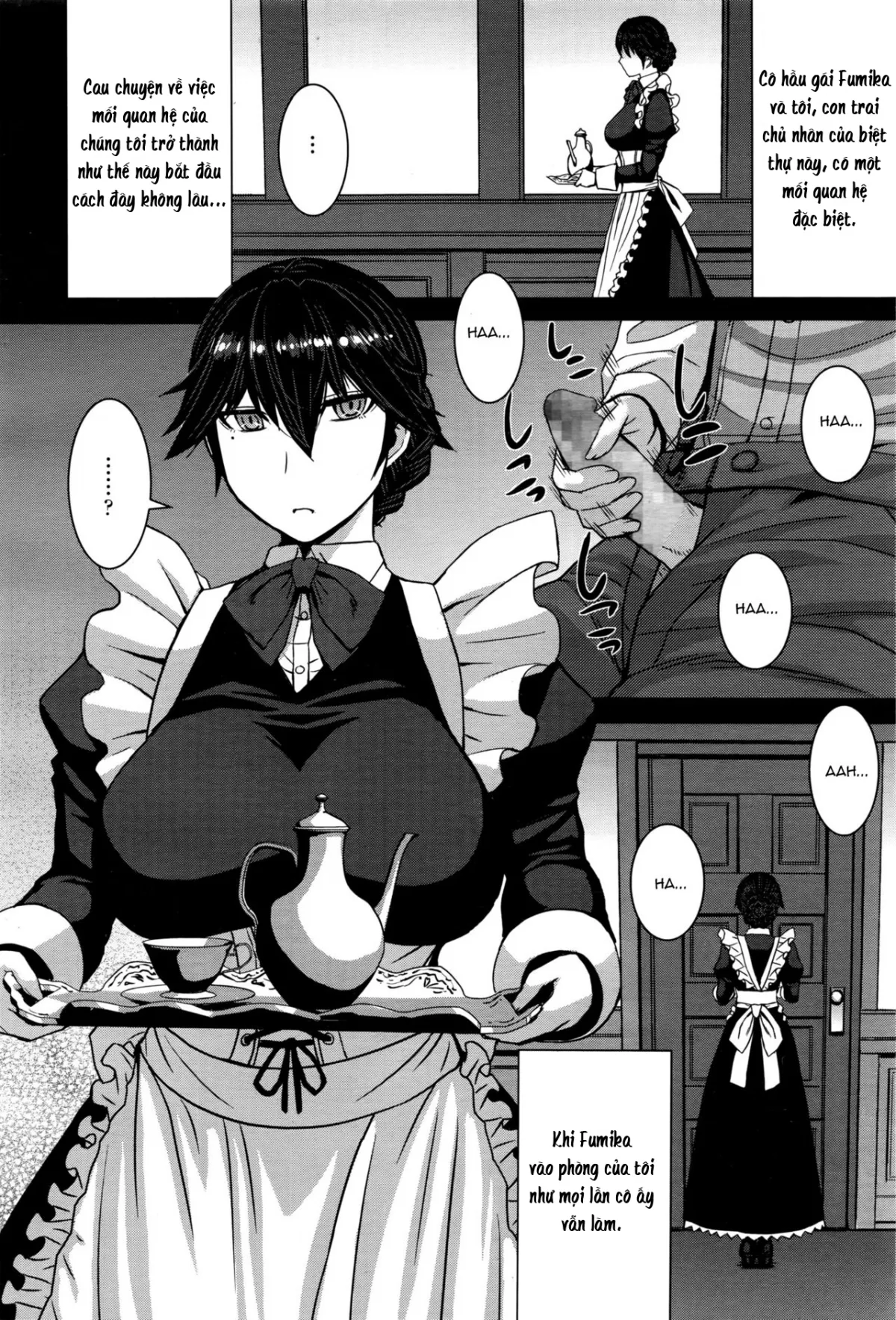 HentaiVN.net - Ảnh 4 - Hầu gái Fumika yêu dấu của tôi [Boku no Aishita Fumika] - Oneshot