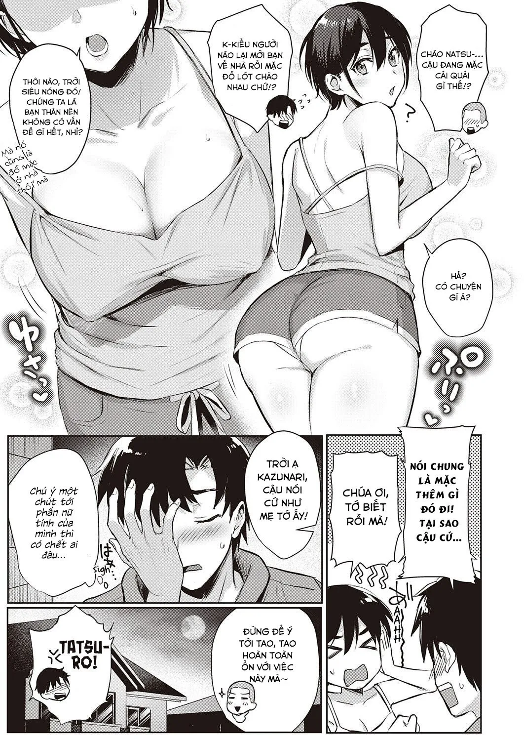 HentaiVN.net - Ảnh 7 - Đụ thư thái bạn thuở nhỏ múp rụp [Natsu Asobi | Summer Play] - Oneshot