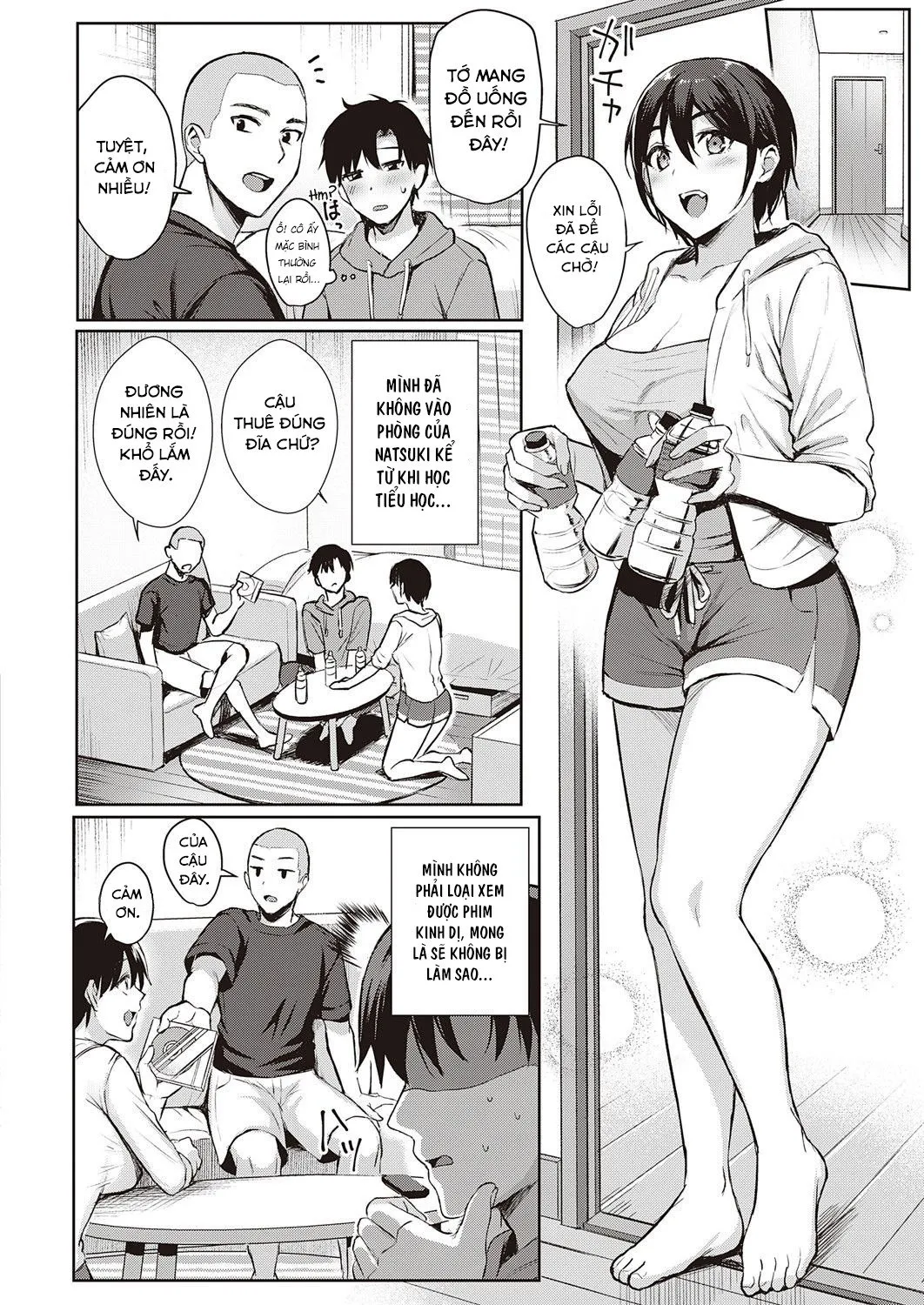 HentaiVN.net - Ảnh 8 - Đụ thư thái bạn thuở nhỏ múp rụp [Natsu Asobi | Summer Play] - Oneshot