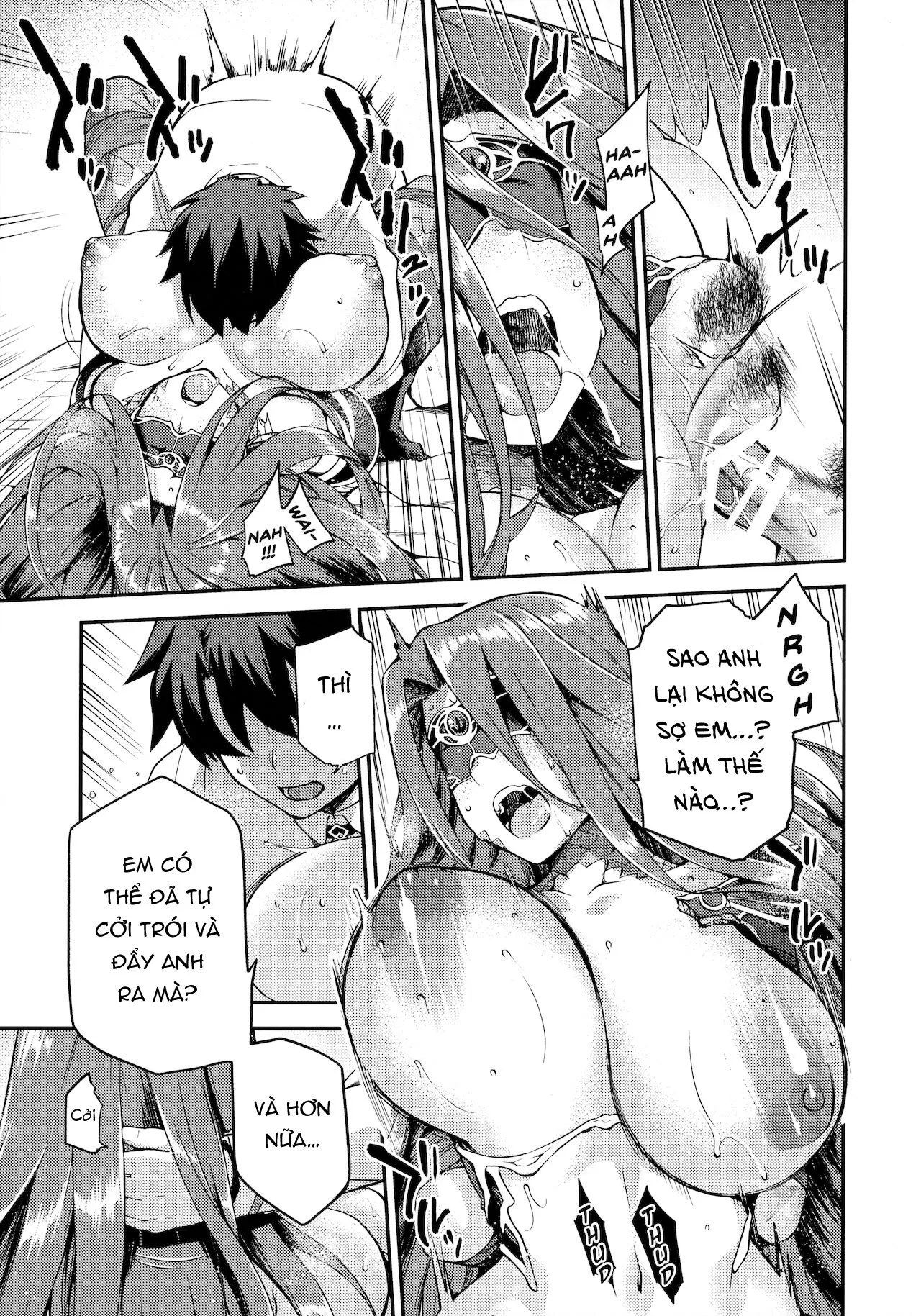 HentaiVN.net - Ảnh 18 - Bản năng của nữ xà thần [Hebigami no Honnou | The Snake Goddesses Instinct] - Oneshot