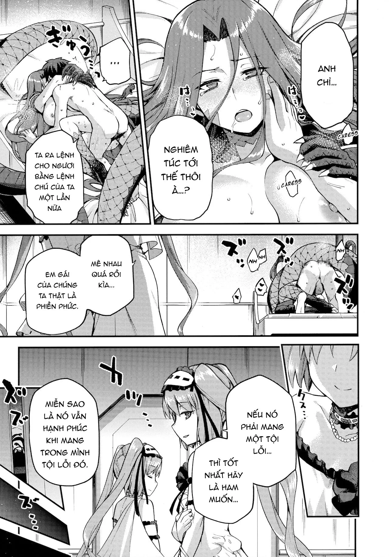 HentaiVN.net - Ảnh 30 - Bản năng của nữ xà thần [Hebigami no Honnou | The Snake Goddesses Instinct] - Oneshot