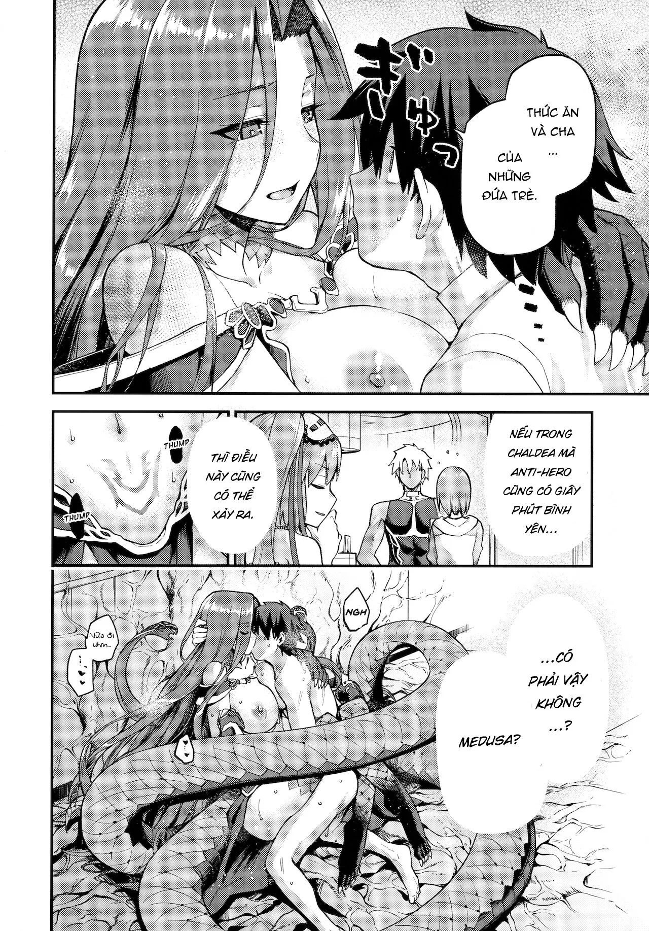 HentaiVN.net - Ảnh 33 - Bản năng của nữ xà thần [Hebigami no Honnou | The Snake Goddesses Instinct] - Oneshot