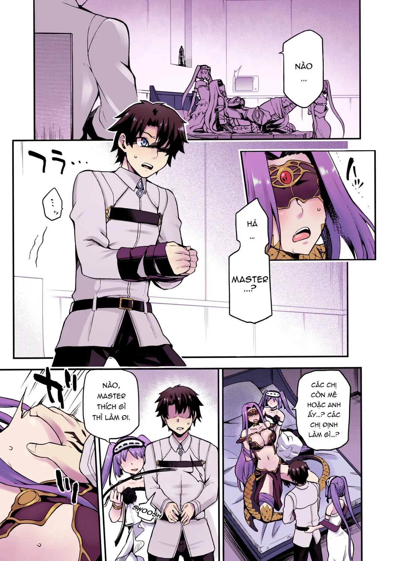 HentaiVN.net - Ảnh 10 - Bản năng của nữ xà thần [Hebigami no Honnou | The Snake Goddesses Instinct] - Bản full màu [Không che]
