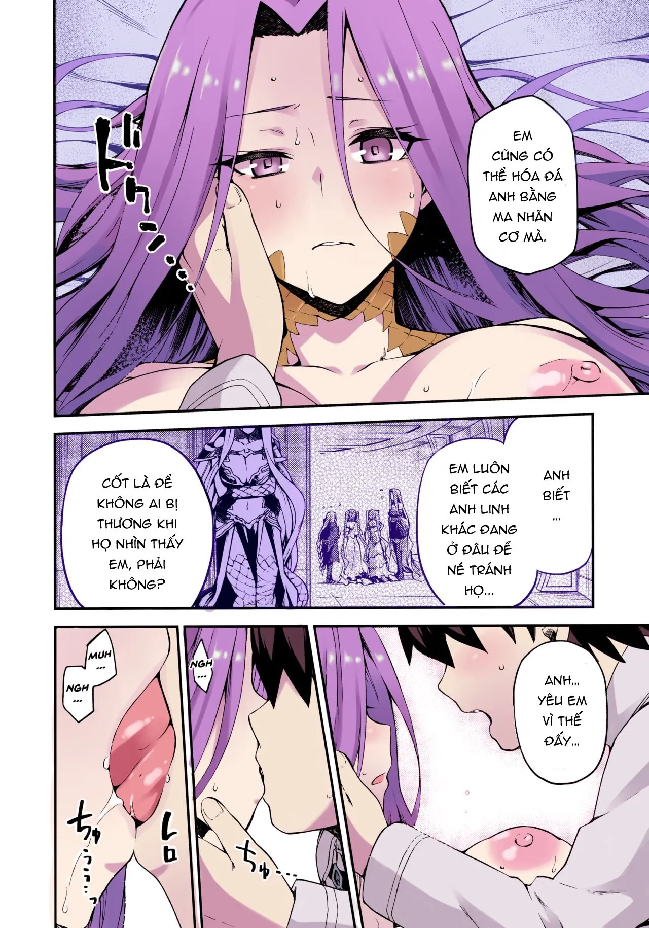 HentaiVN.net - Ảnh 19 - Bản năng của nữ xà thần [Hebigami no Honnou | The Snake Goddesses Instinct] - Bản full màu [Không che]