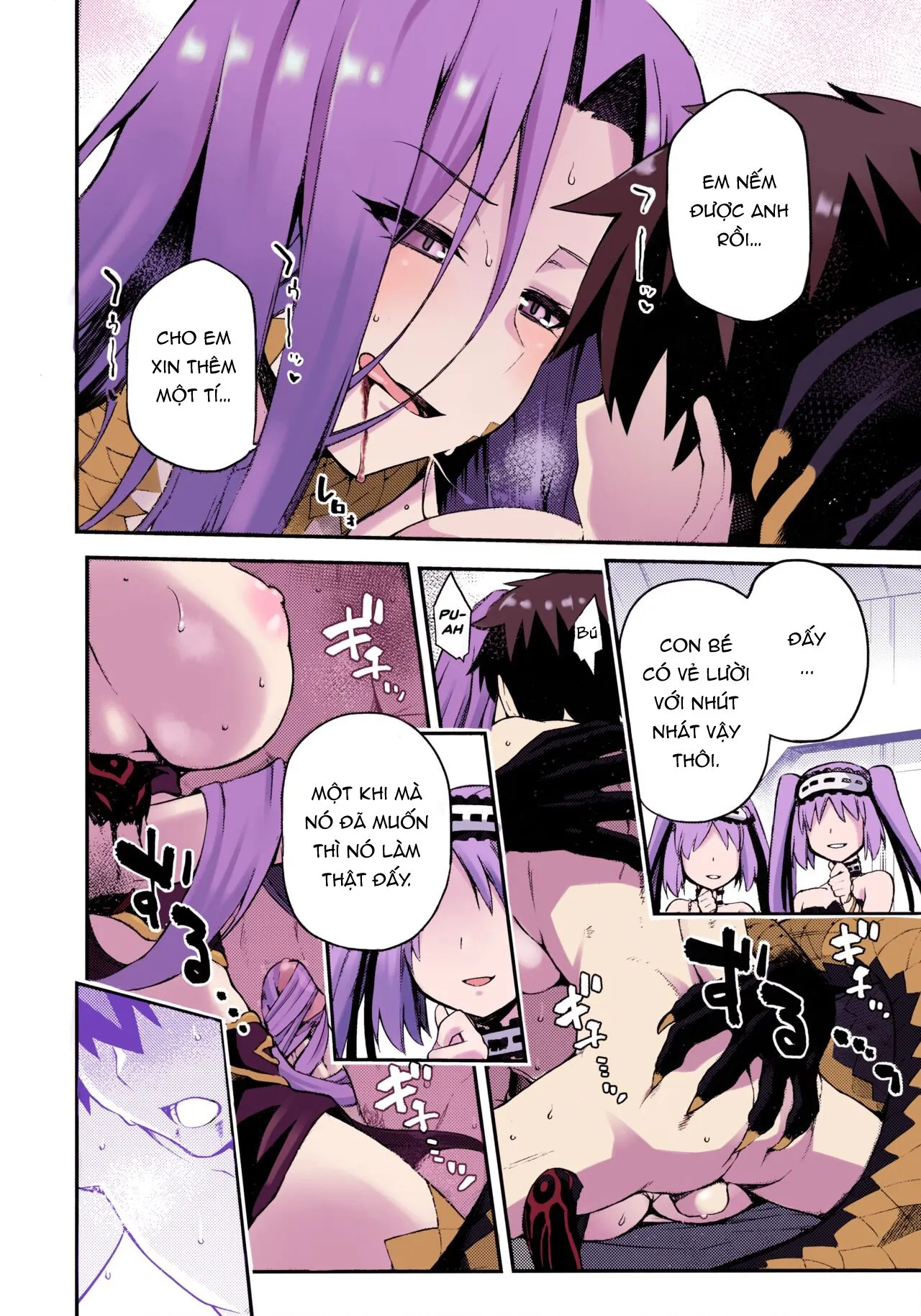 HentaiVN.net - Ảnh 23 - Bản năng của nữ xà thần [Hebigami no Honnou | The Snake Goddesses Instinct] - Bản full màu [Không che]