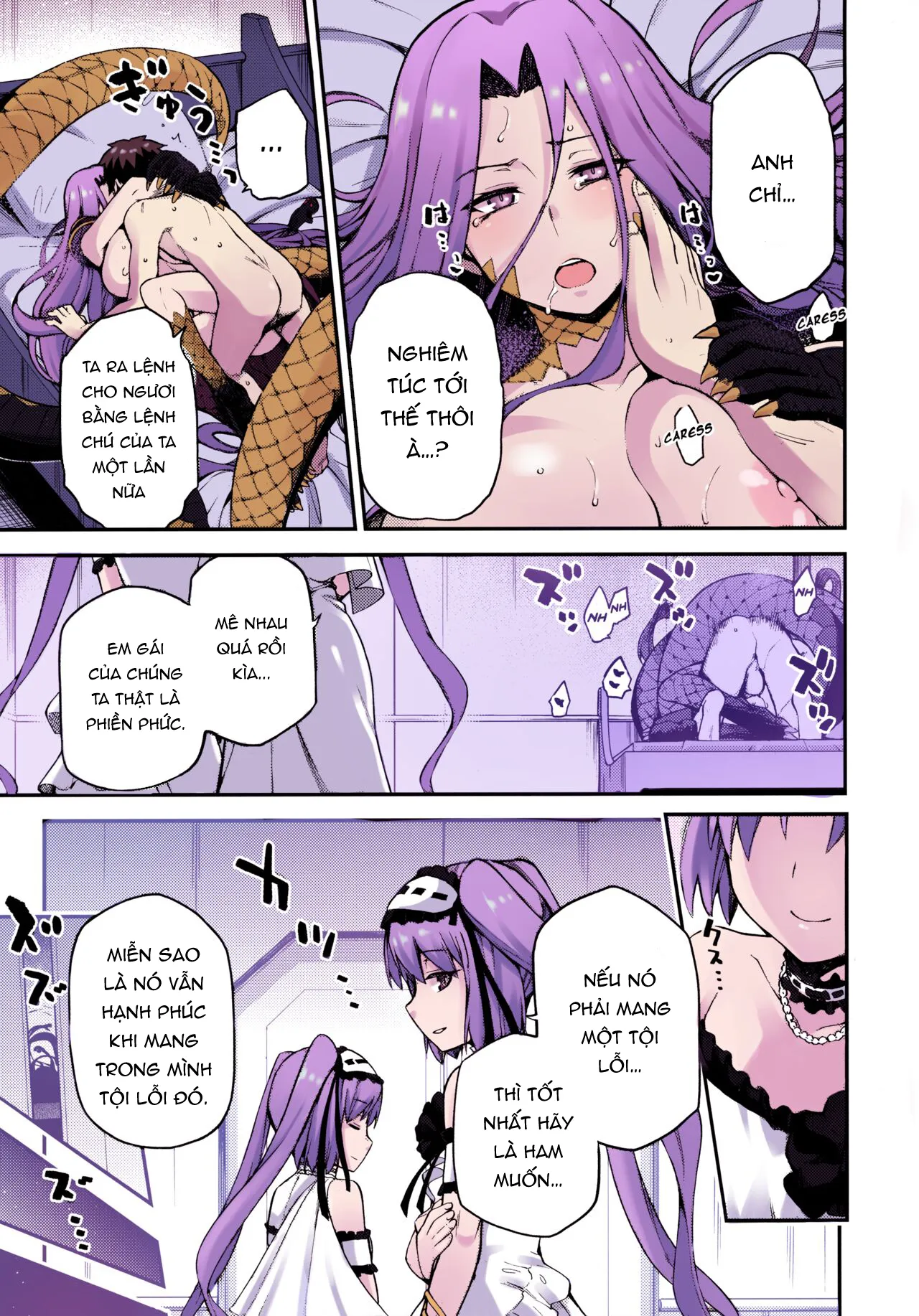 HentaiVN.net - Ảnh 30 - Bản năng của nữ xà thần [Hebigami no Honnou | The Snake Goddesses Instinct] - Bản full màu [Không che]