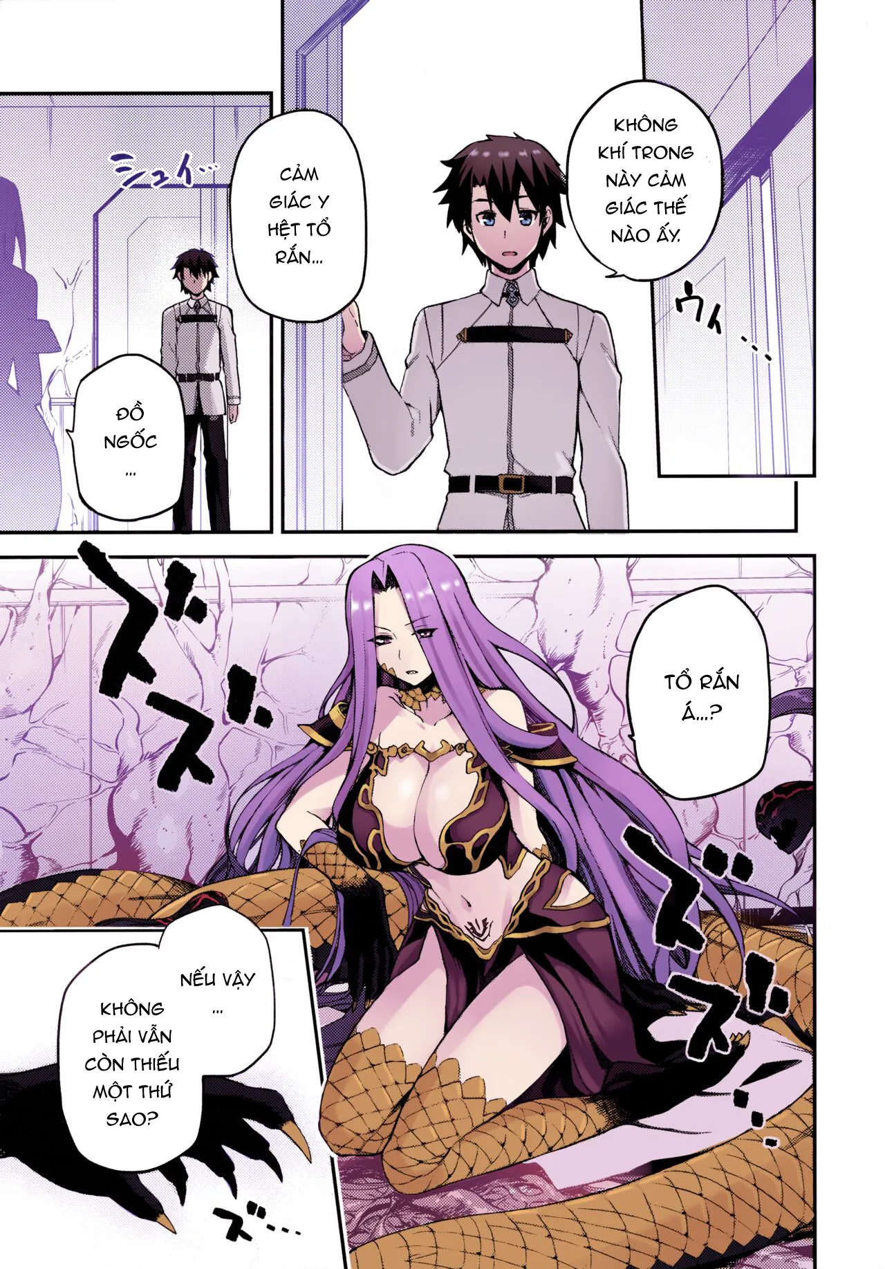 HentaiVN.net - Ảnh 32 - Bản năng của nữ xà thần [Hebigami no Honnou | The Snake Goddesses Instinct] - Bản full màu [Không che]