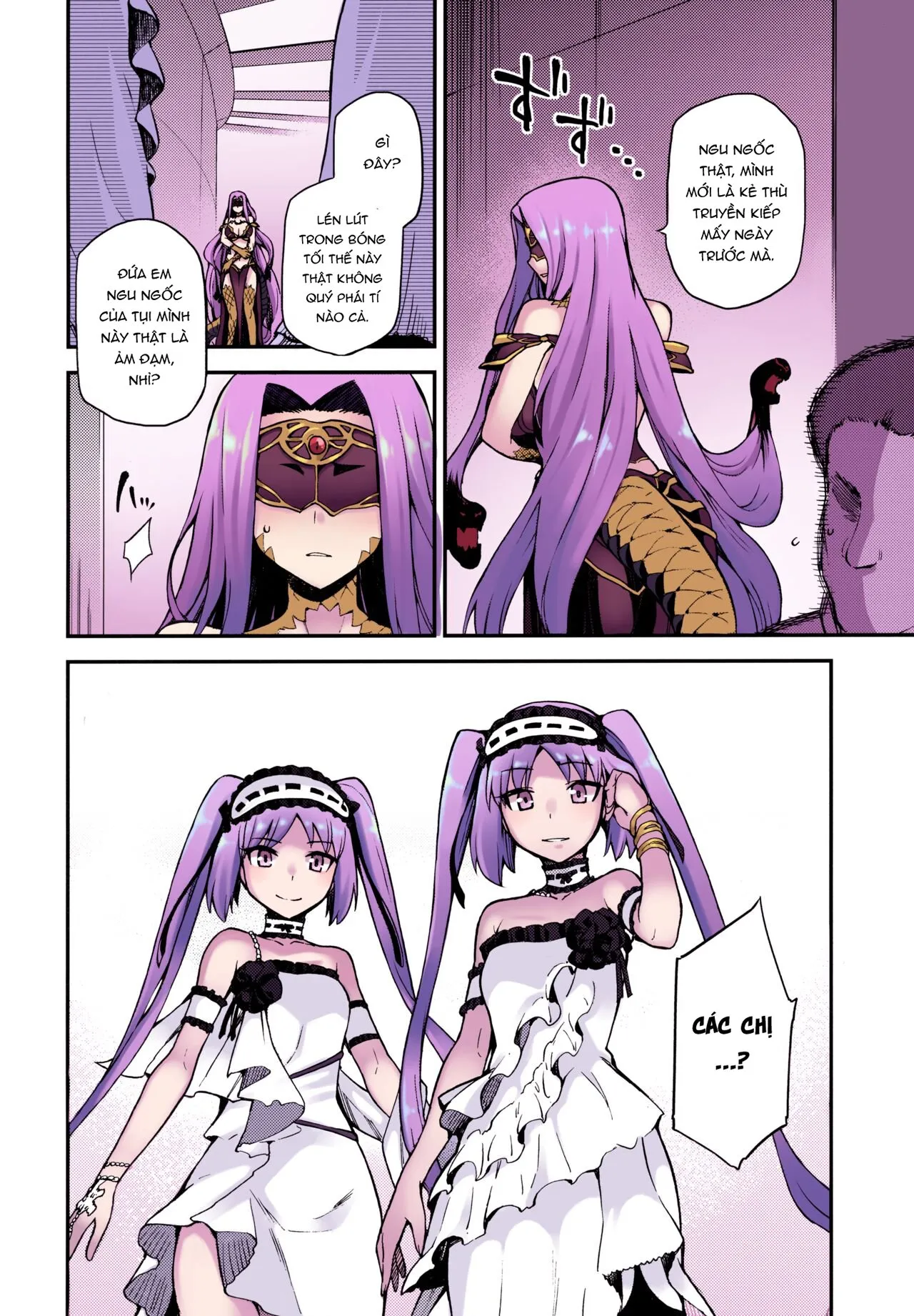 HentaiVN.net - Ảnh 5 - Bản năng của nữ xà thần [Hebigami no Honnou | The Snake Goddesses Instinct] - Bản full màu [Không che]