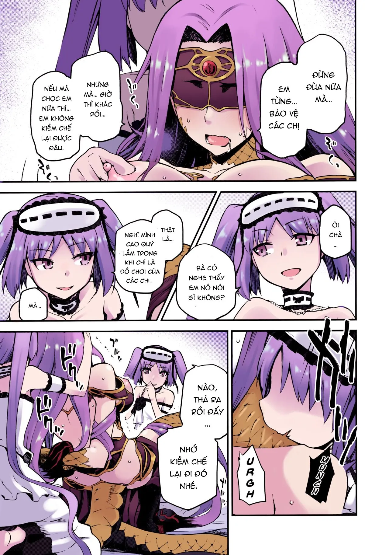 HentaiVN.net - Ảnh 8 - Bản năng của nữ xà thần [Hebigami no Honnou | The Snake Goddesses Instinct] - Bản full màu [Không che]