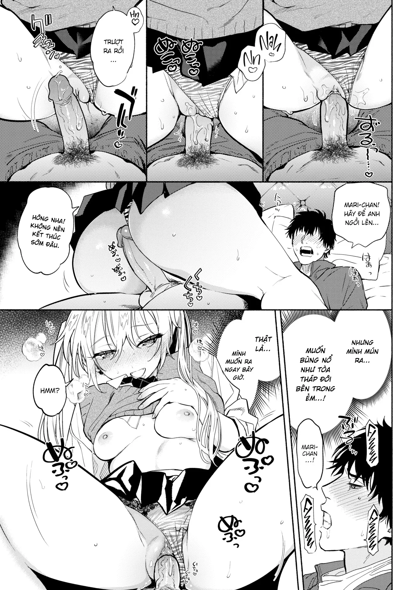 HentaiVN.net - Ảnh 11 - Cơn Sốt Đêm Với Sensei - Chap 1