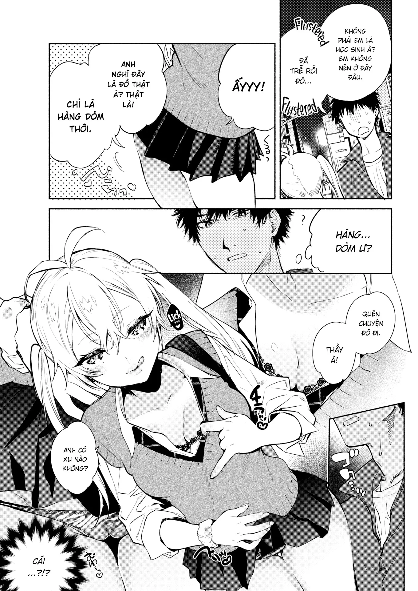 HentaiVN.net - Ảnh 3 - Cơn Sốt Đêm Với Sensei - Chap 1